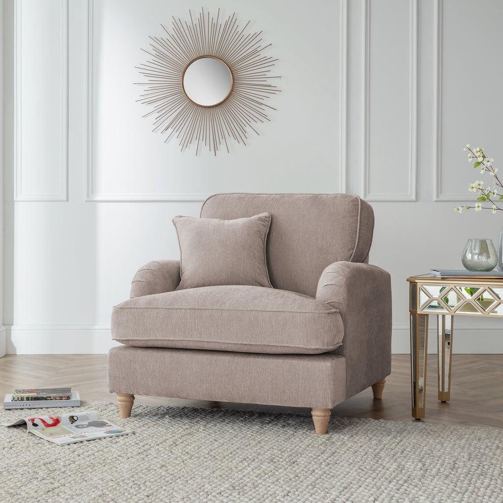 The Great Sofa Company    Beige The Swift Arm Chair Putty in Size Extra Medium, BrandAlley