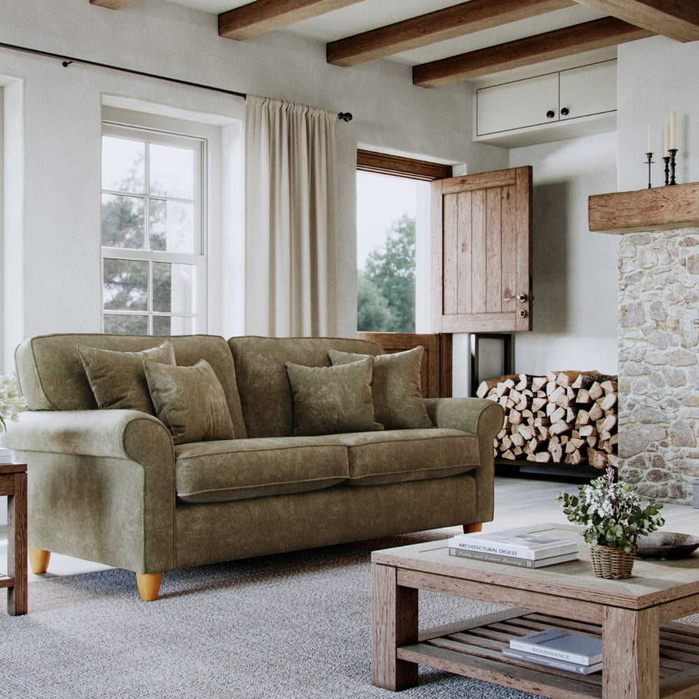 The Great Sofa Company   Abingdon Medium Sofa Winter Moss in Size Medium, BrandAlley