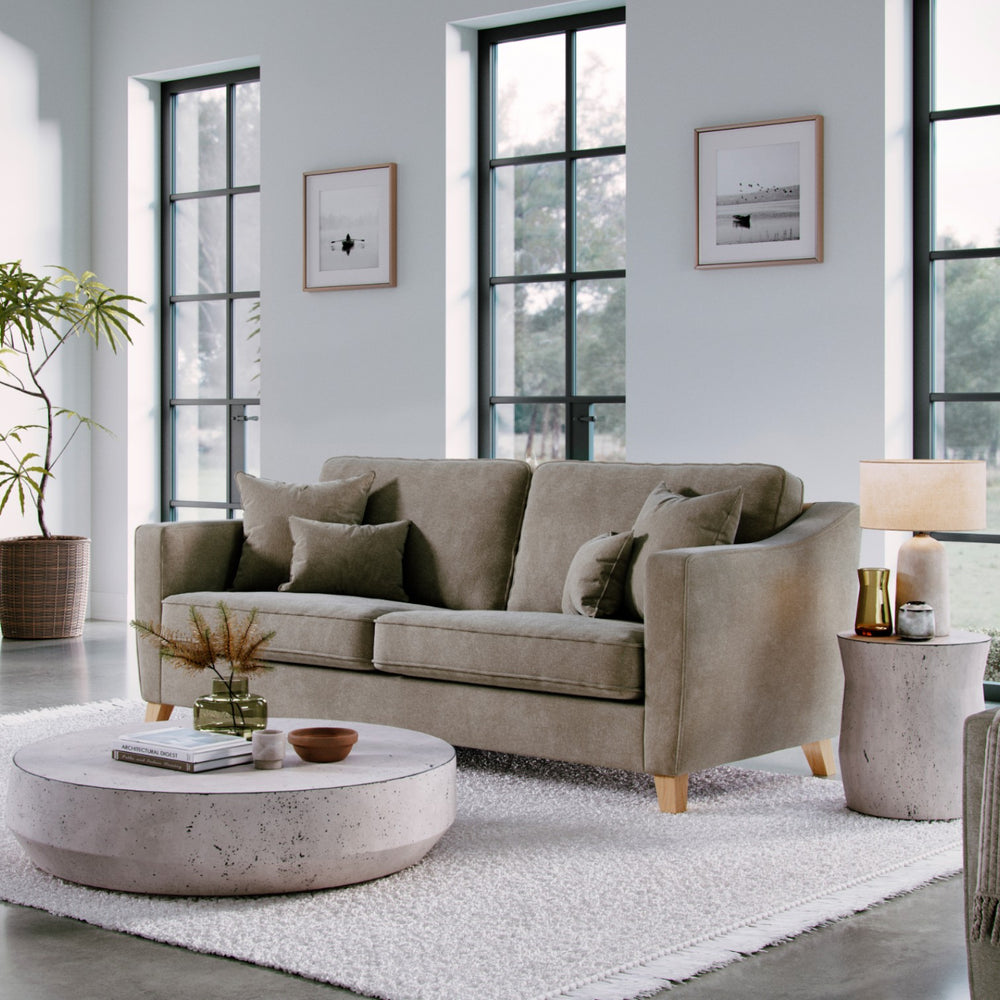 The Great Sofa Company   The Elton Large Sofa Fossil in Size Large, BrandAlley
