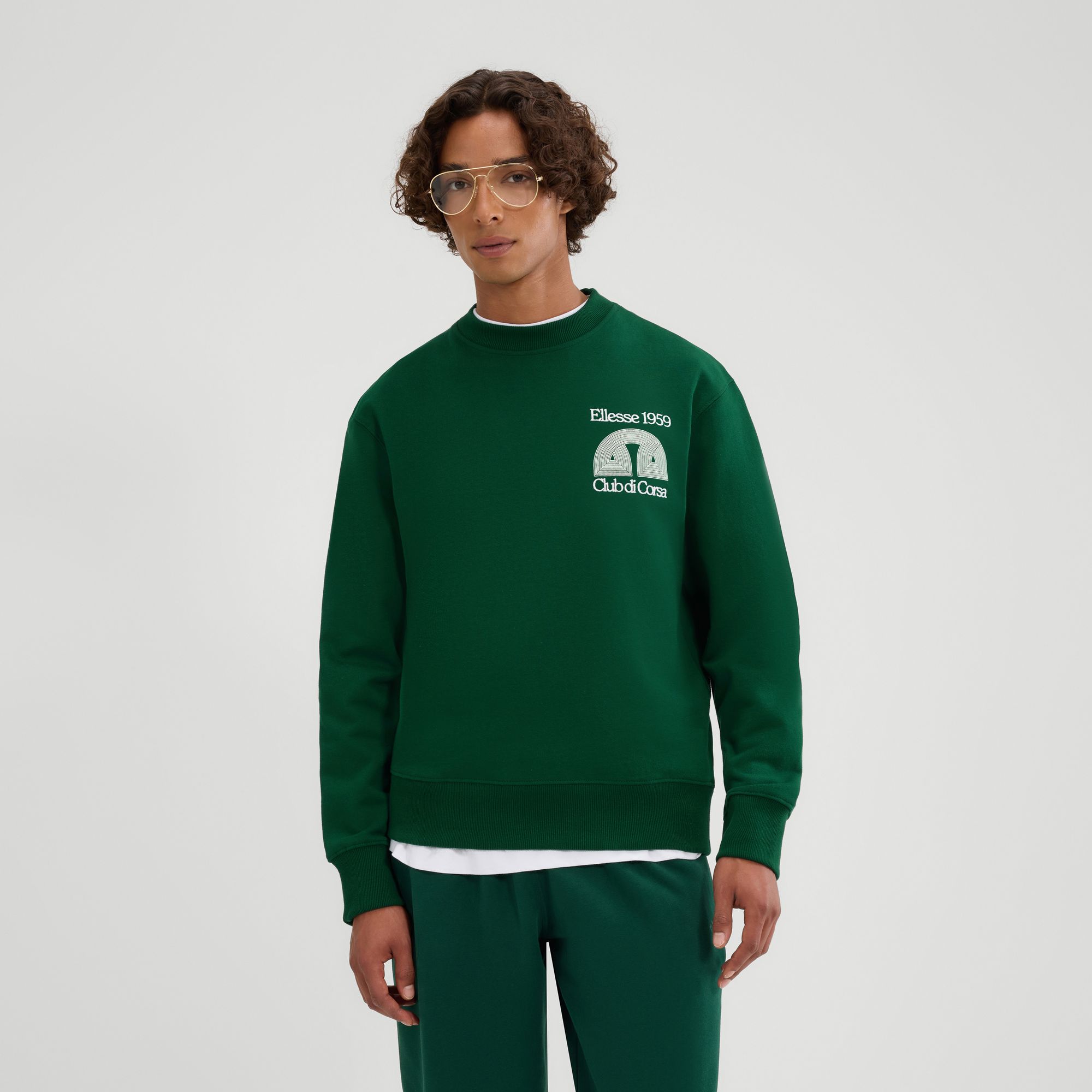 Ellesse Men's  Club Di Corsa Sweatshirt in Size XL, BrandAlley