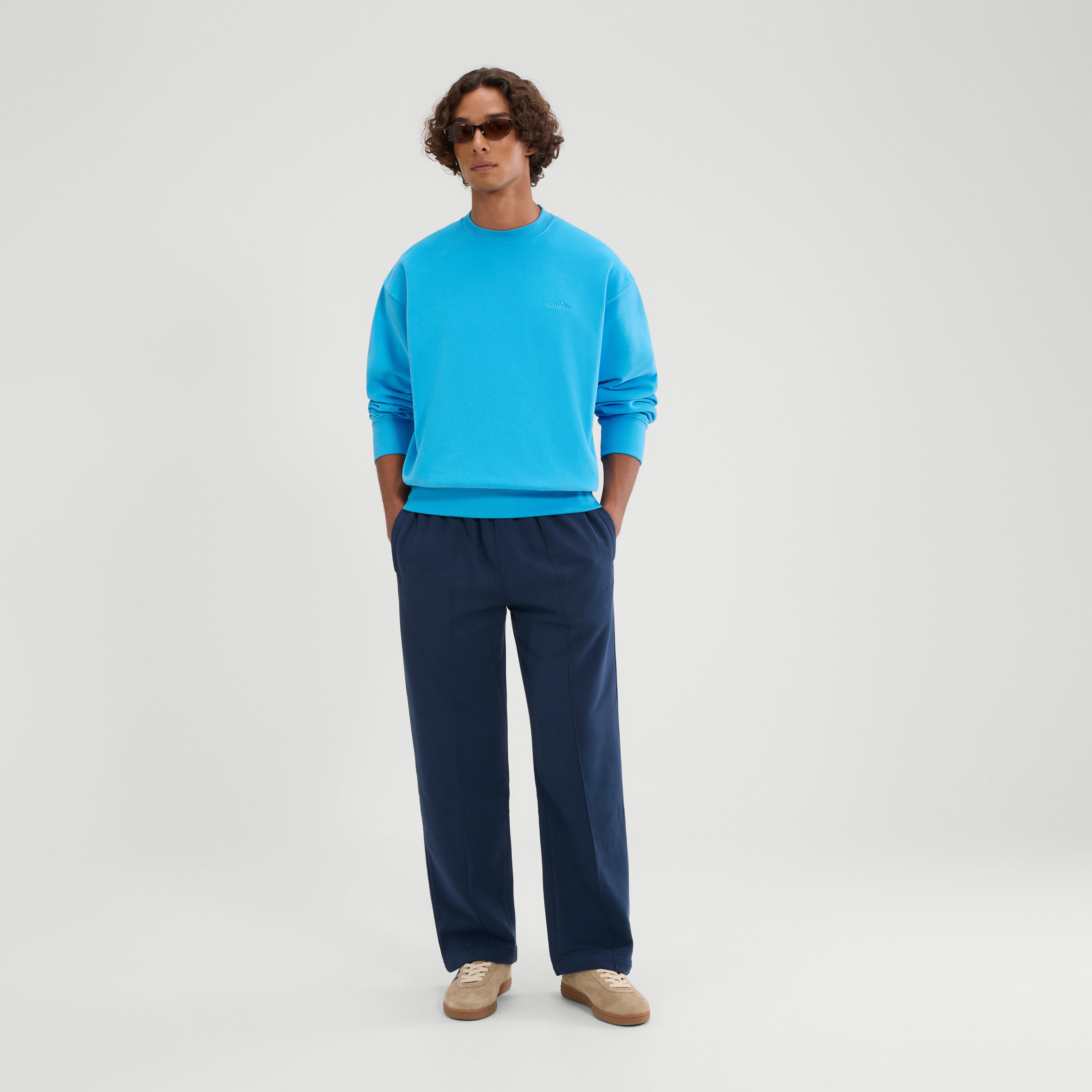 Ellesse Men's   Blue Rafori Sweatshirt in Size M, BrandAlley