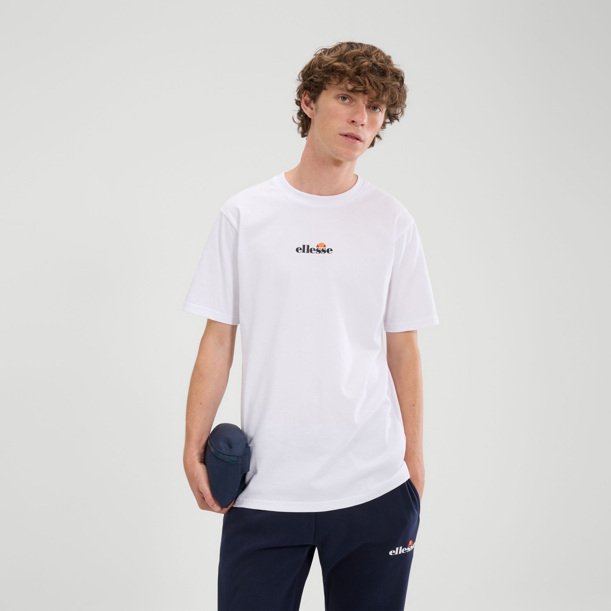 Ellesse Men's   White Ollio 2 Tee in Size XS, BrandAlley