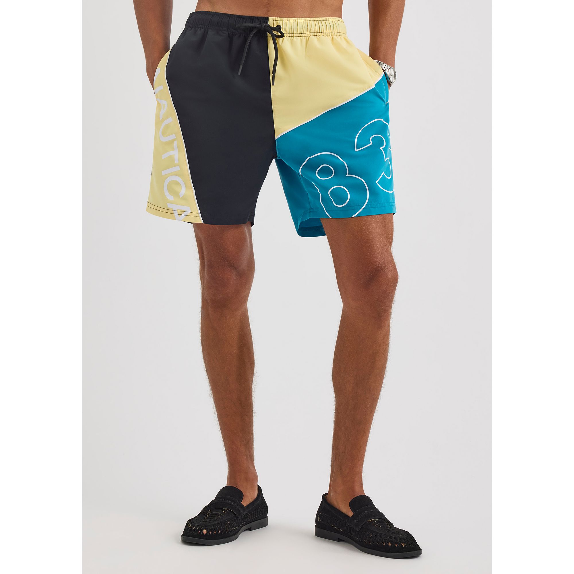 Nautica Men's   Black Mingan Swim Short in Size S, BrandAlley
