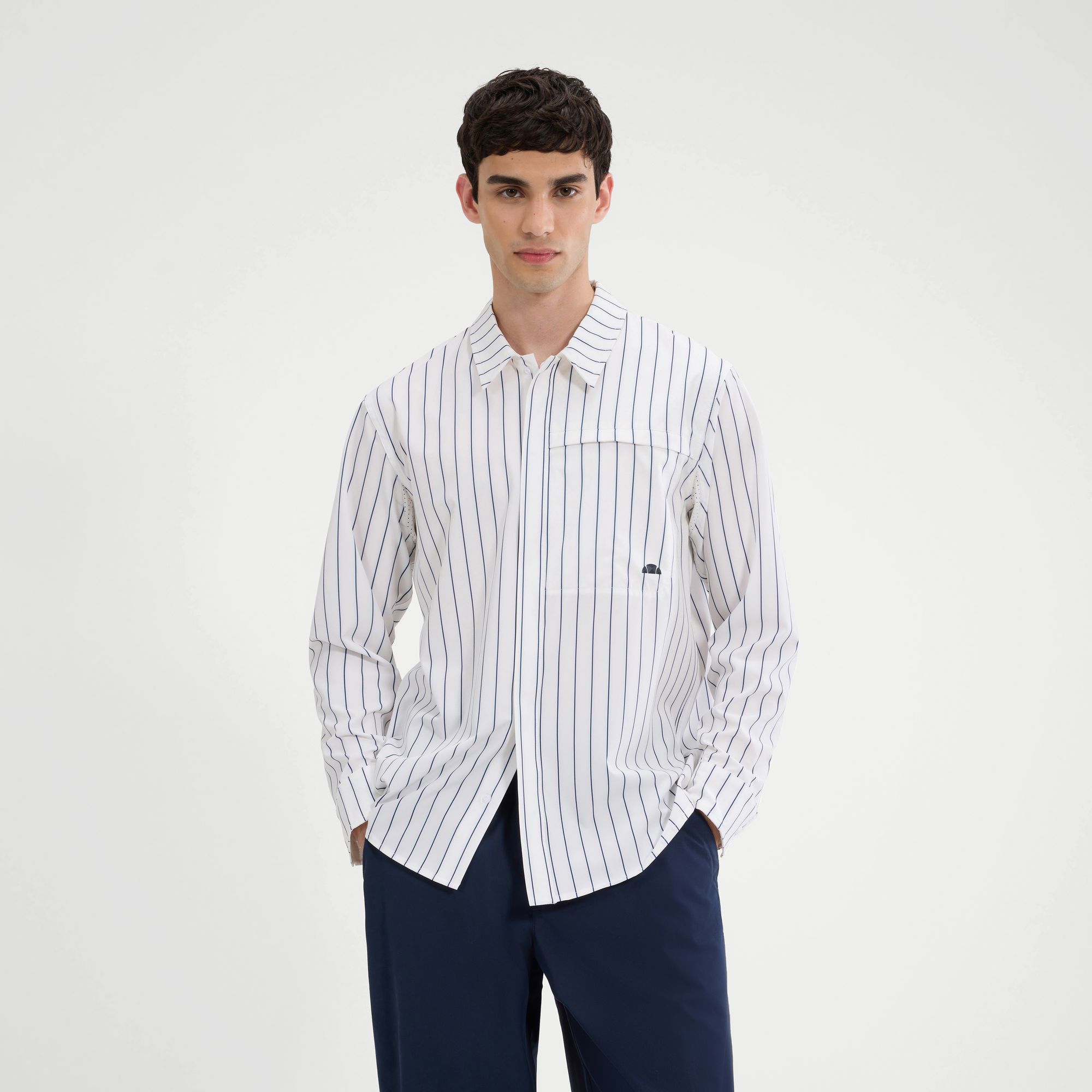 Ellesse Men's   Ivory Revonali Shirt in Size M, BrandAlley