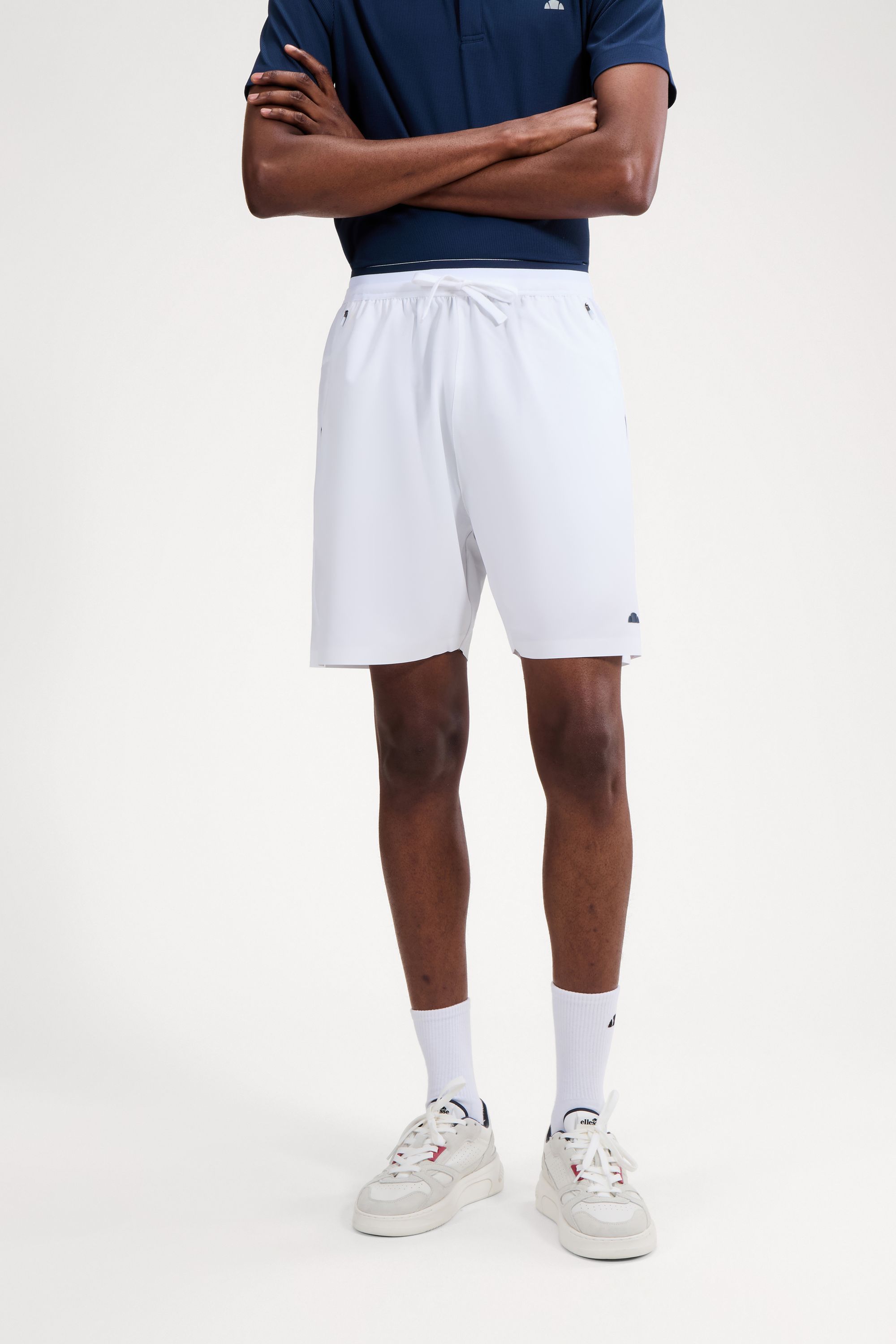 Ellesse Men's   White Zimpatia Short in Size L, BrandAlley