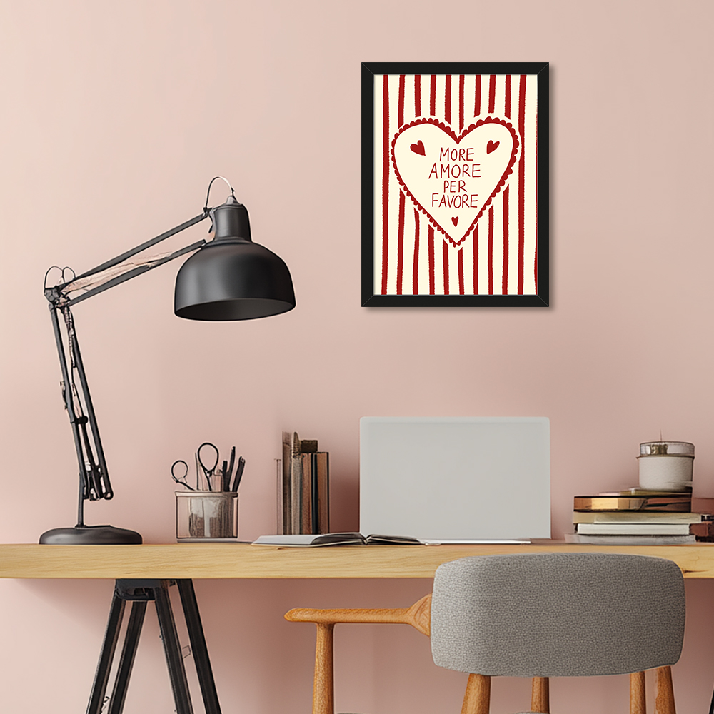 The Art Group   Studio Dolci 'More Love For Favor' Preframed Art Print 30x40cms , BrandAlley