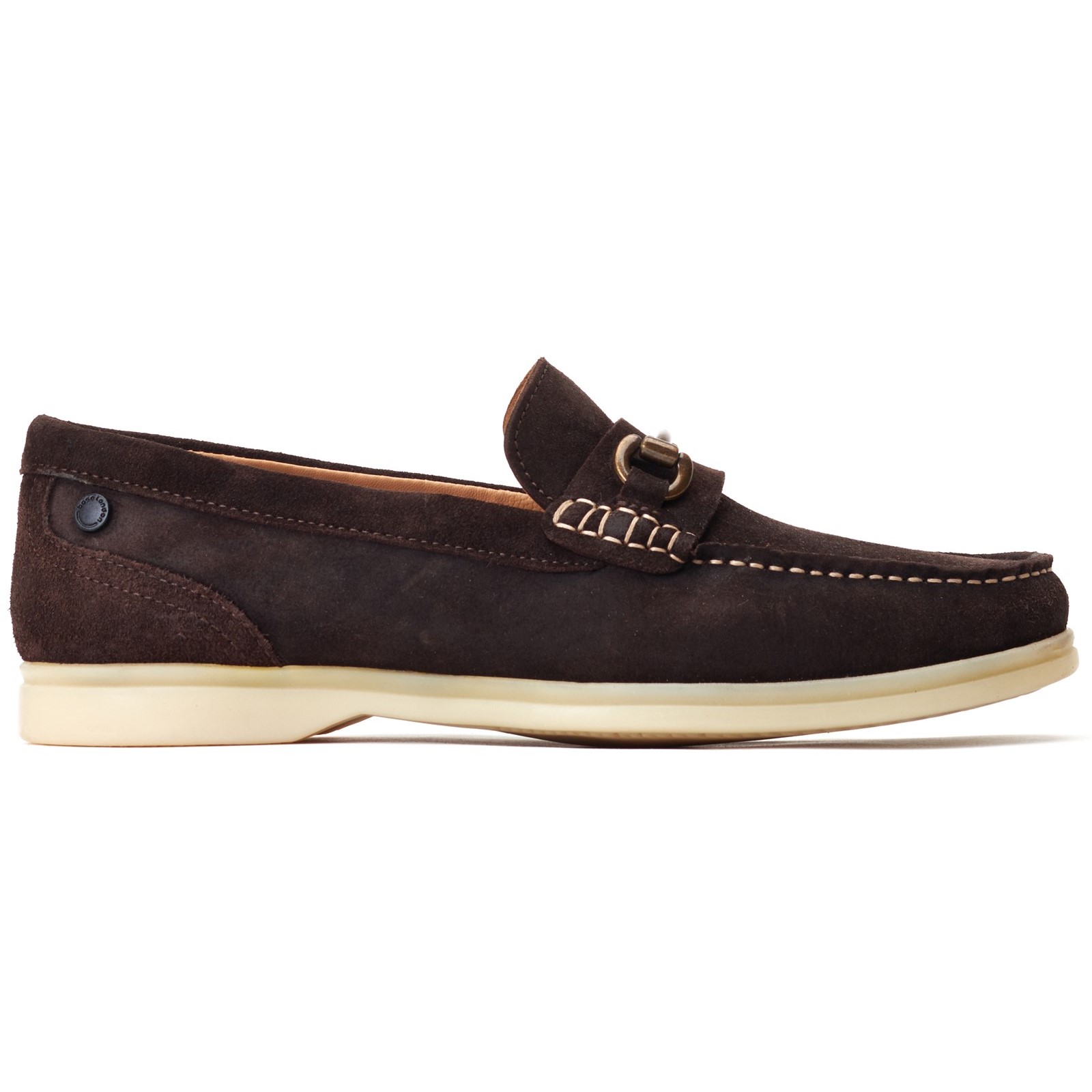Base London Men's  Brown Snapper Loafer in Size 7, BrandAlley