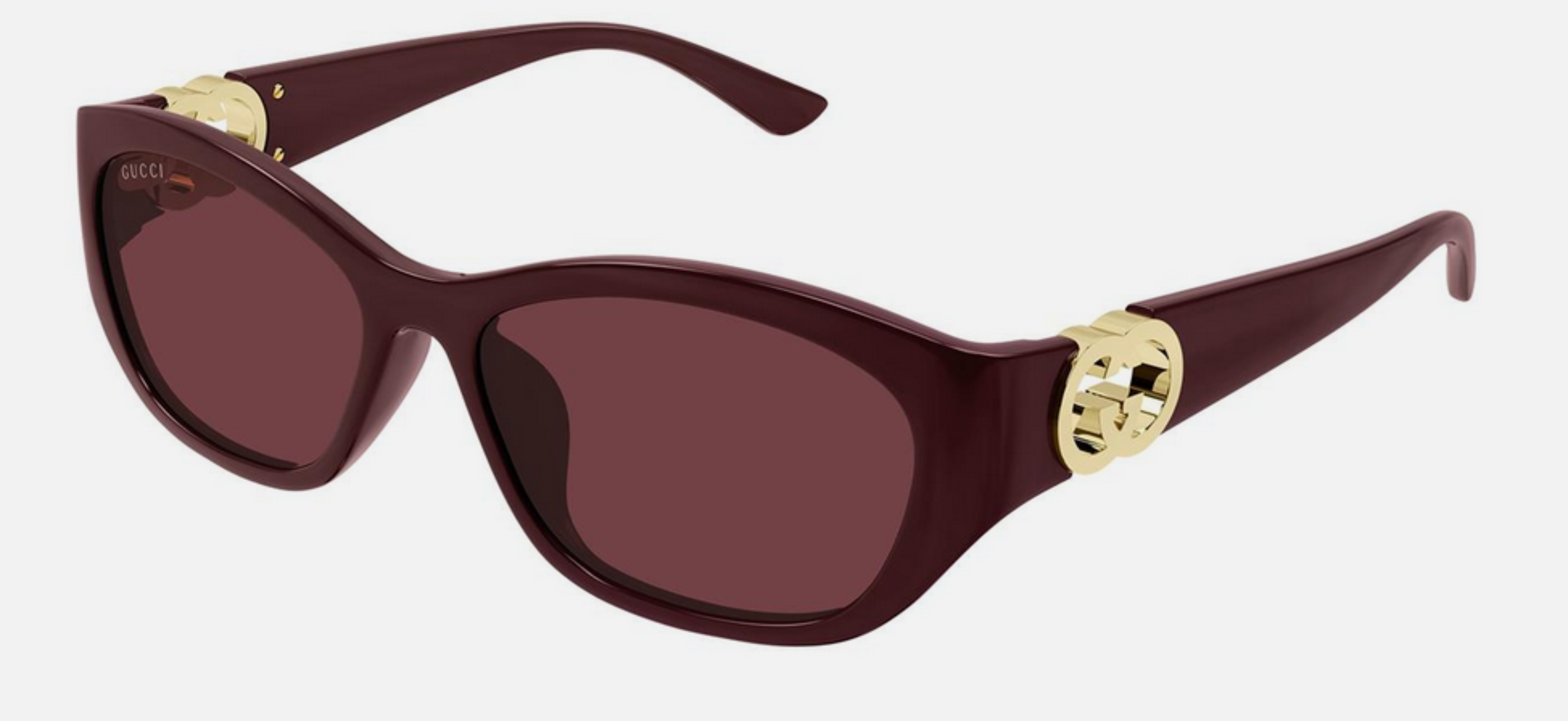Gucci Women's  Bordeaux  Sunglasses in Size 16, BrandAlley