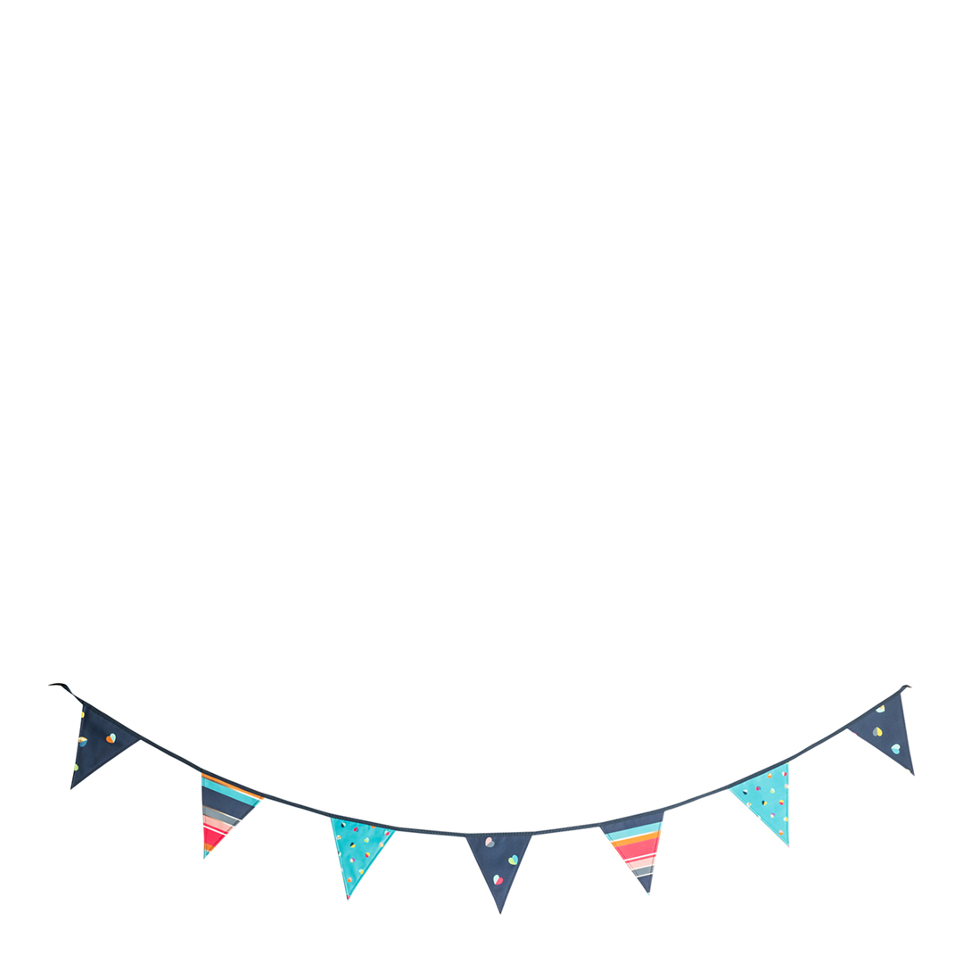 Beau & Elliot     Mini Confetti Bunting (15 Flags) in Size 15, BrandAlley
