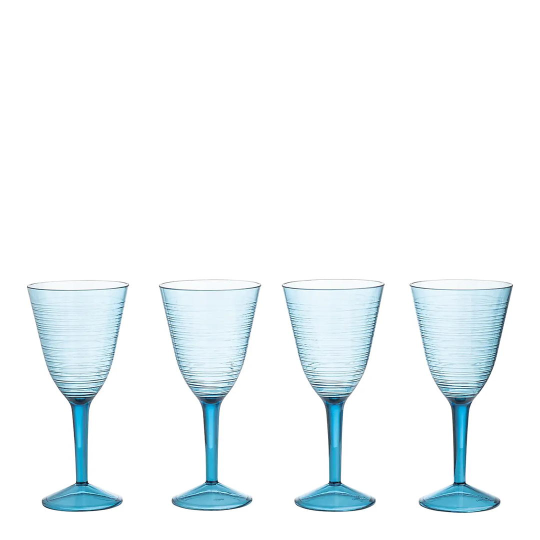 Beau & Elliot   Three Rivers Linear  Wine Glasses in Size Set of 4, BrandAlley