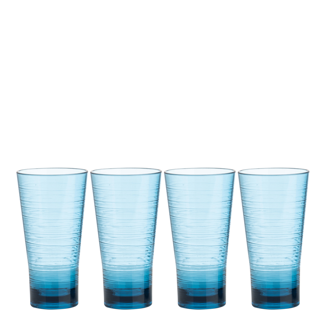 Beau & Elliot   Three Rivers Linear  Hi Ball Tumblers in Size Set of 4, BrandAlley