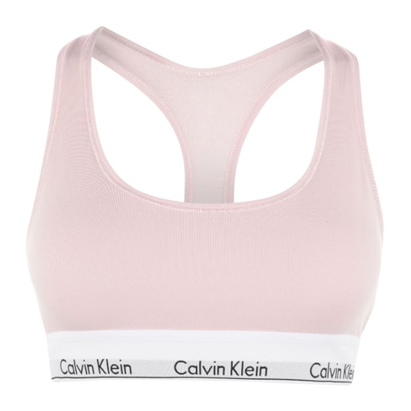 Calvin Klein Women's   Pink Modern Cotton Bralette Underwear in Size XS, BrandAlley