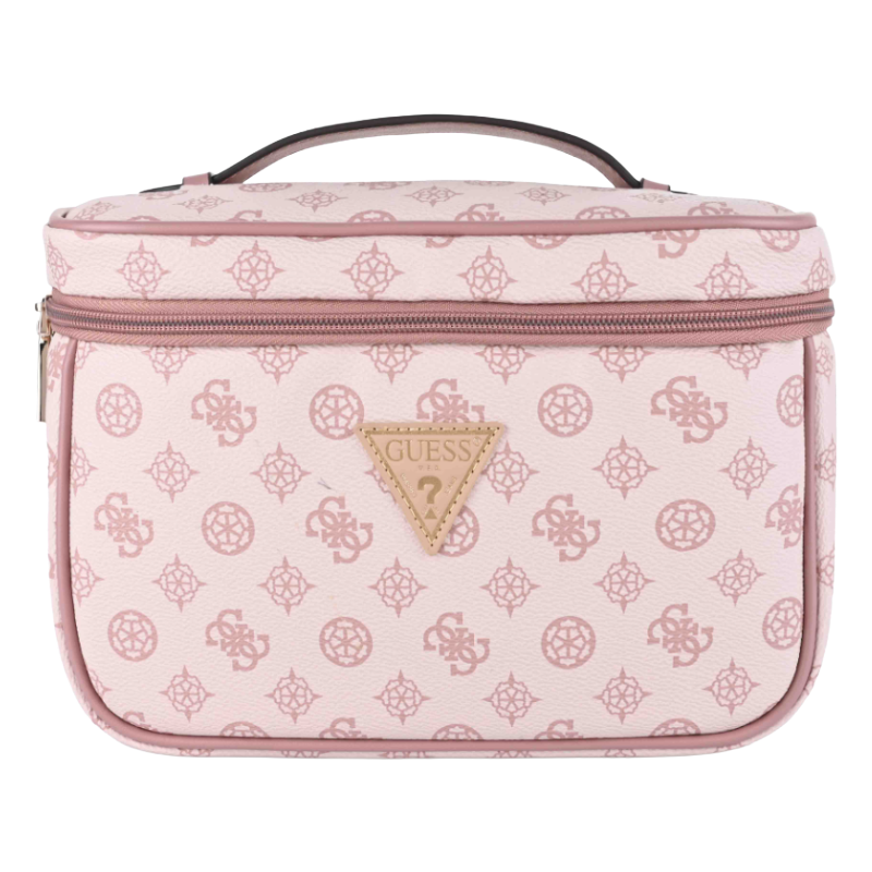 Guess Men's   Silver Wilder Travel Bag Light Nude  Vanity Case in Size 25cm, BrandAlley