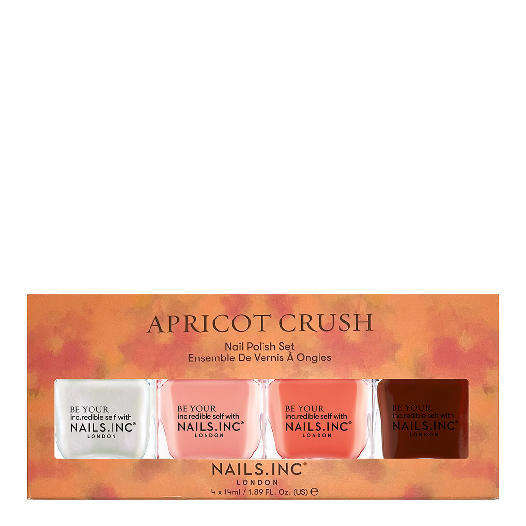 Nails Inc     Apricot Crush 4-Piece Nail Polish Set (Value £32), BrandAlley