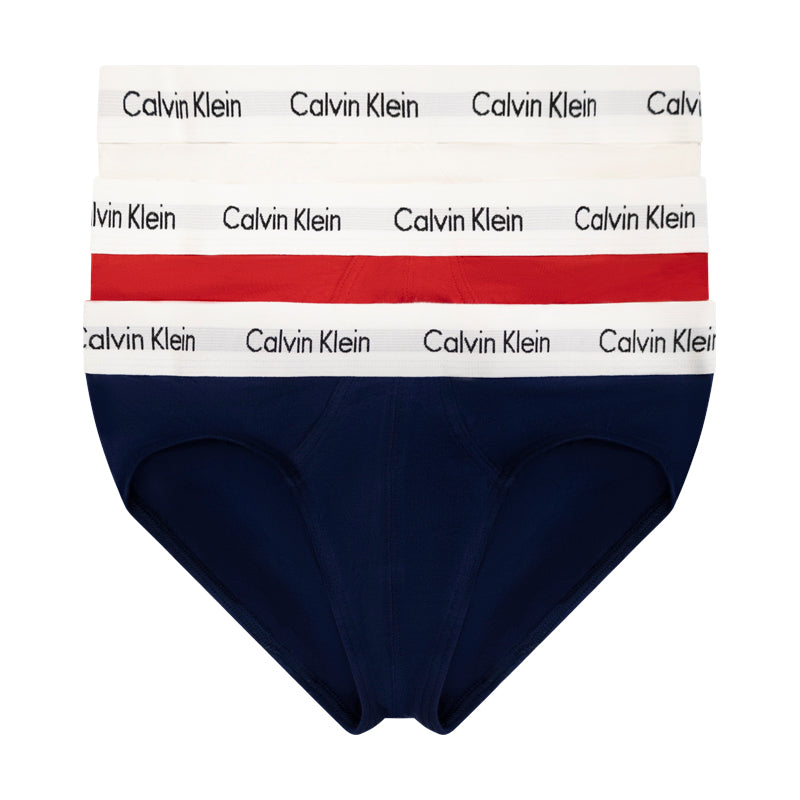 Calvin Klein Men's  Cotton Stretch Hip Briefs Underwear 3 Pack  in Size S, BrandAlley