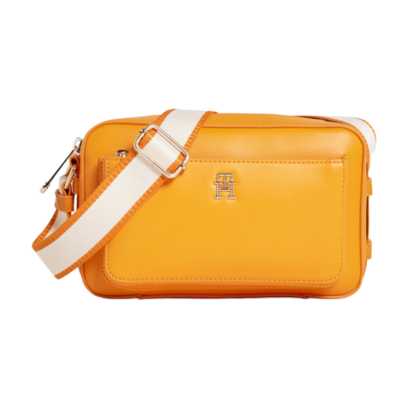 Tommy Hilfiger Women's  Iconic Crossbody Camera Bag Orange in Size 25, BrandAlley