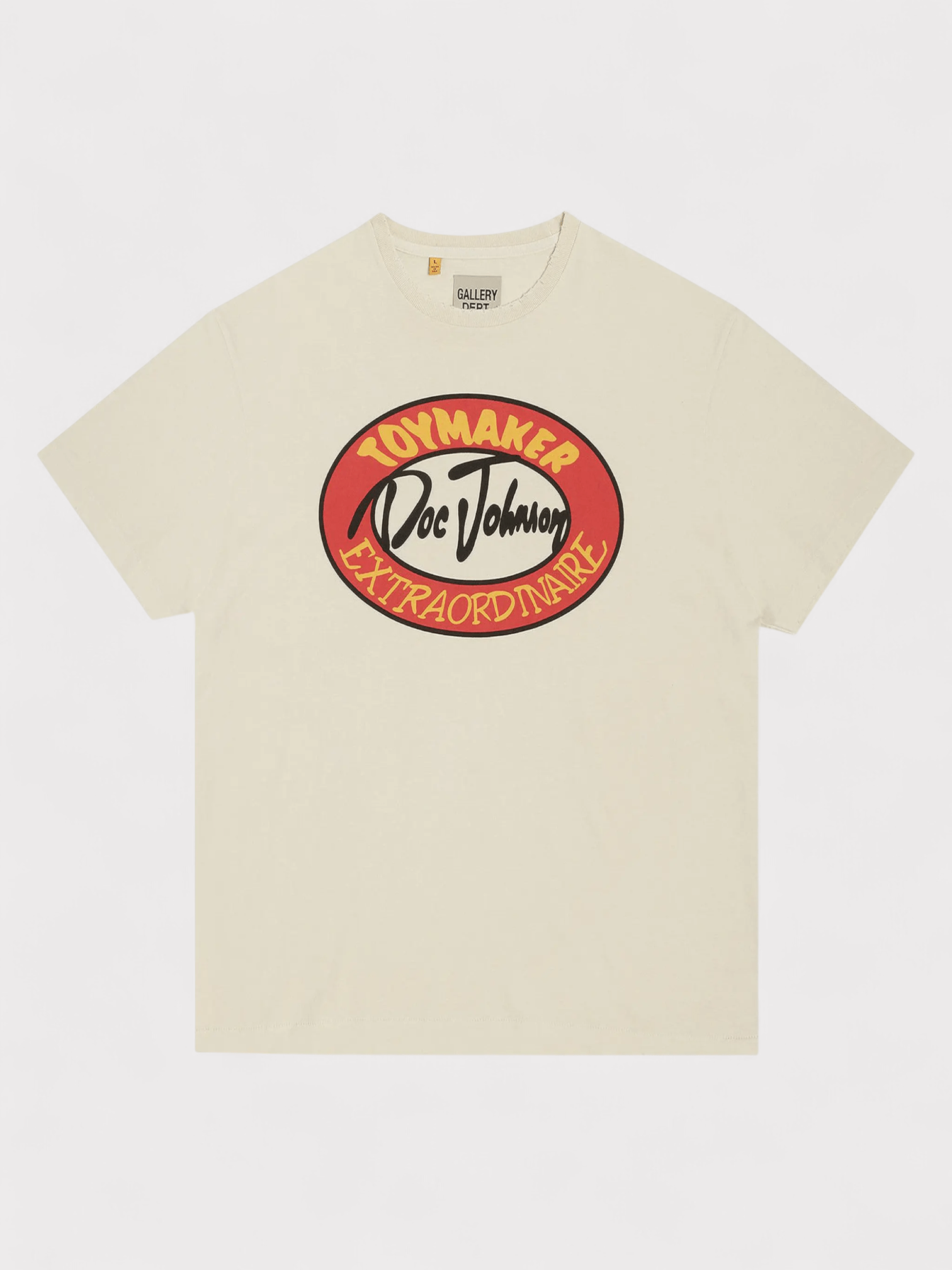 Gallery Dept Men's   White Toymaker Tee Antique in Size XS, BrandAlley