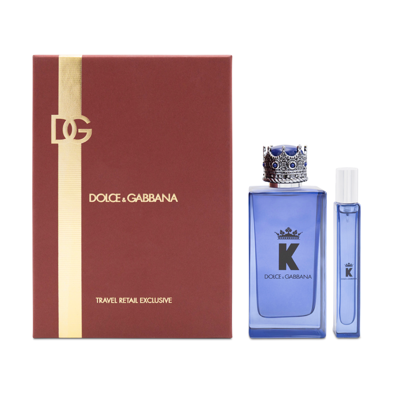 Dolce & Gabbana   Dolce & Gabban K Pour Homme 100ml & 10ml Eau De Parfum Travel Gift Set in Size 100ml, BrandAlley