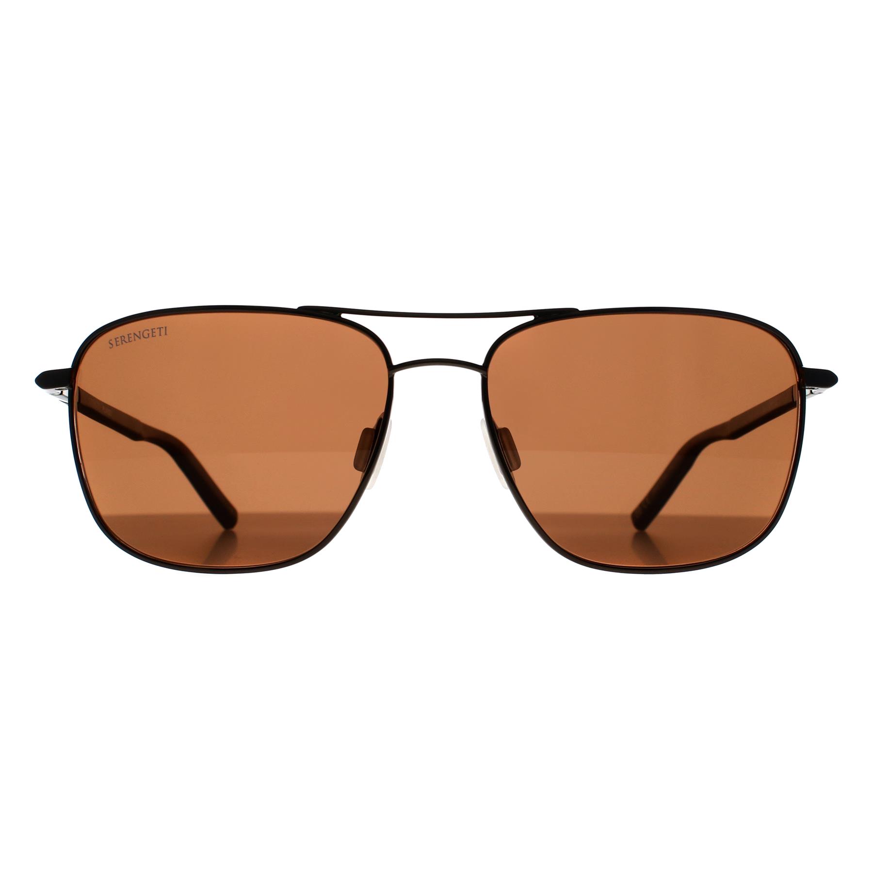 Serengeti Men's  Pilot Male Grey Brown Photochromic Spello Sunglasses , BrandAlley
