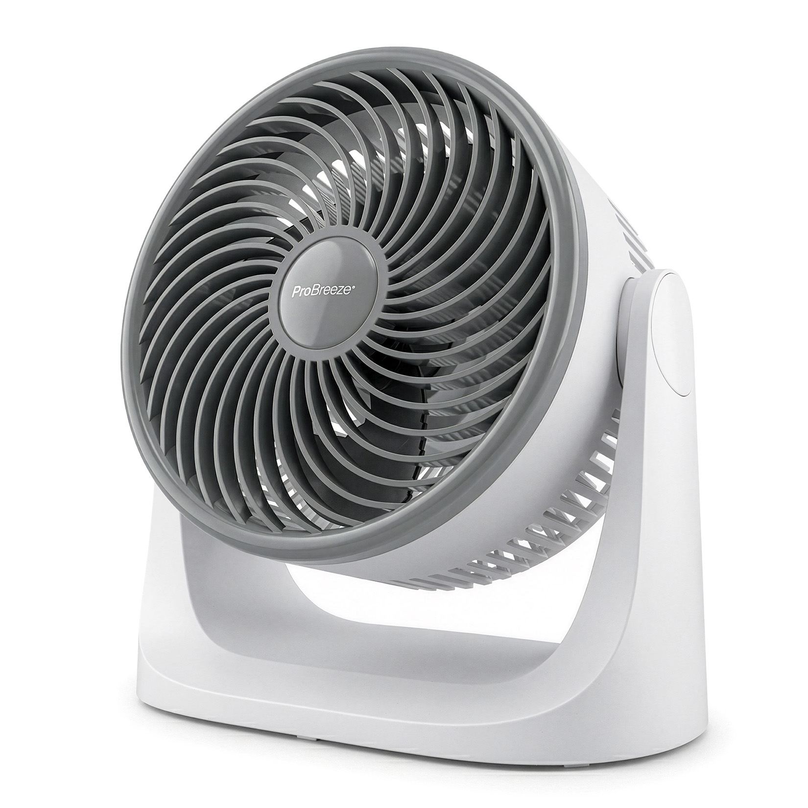 Pro Breeze    White Airflo Mini 11 Inch Turbo Fan - Ultra-Quiet Air Circulator - Grey , BrandAlley