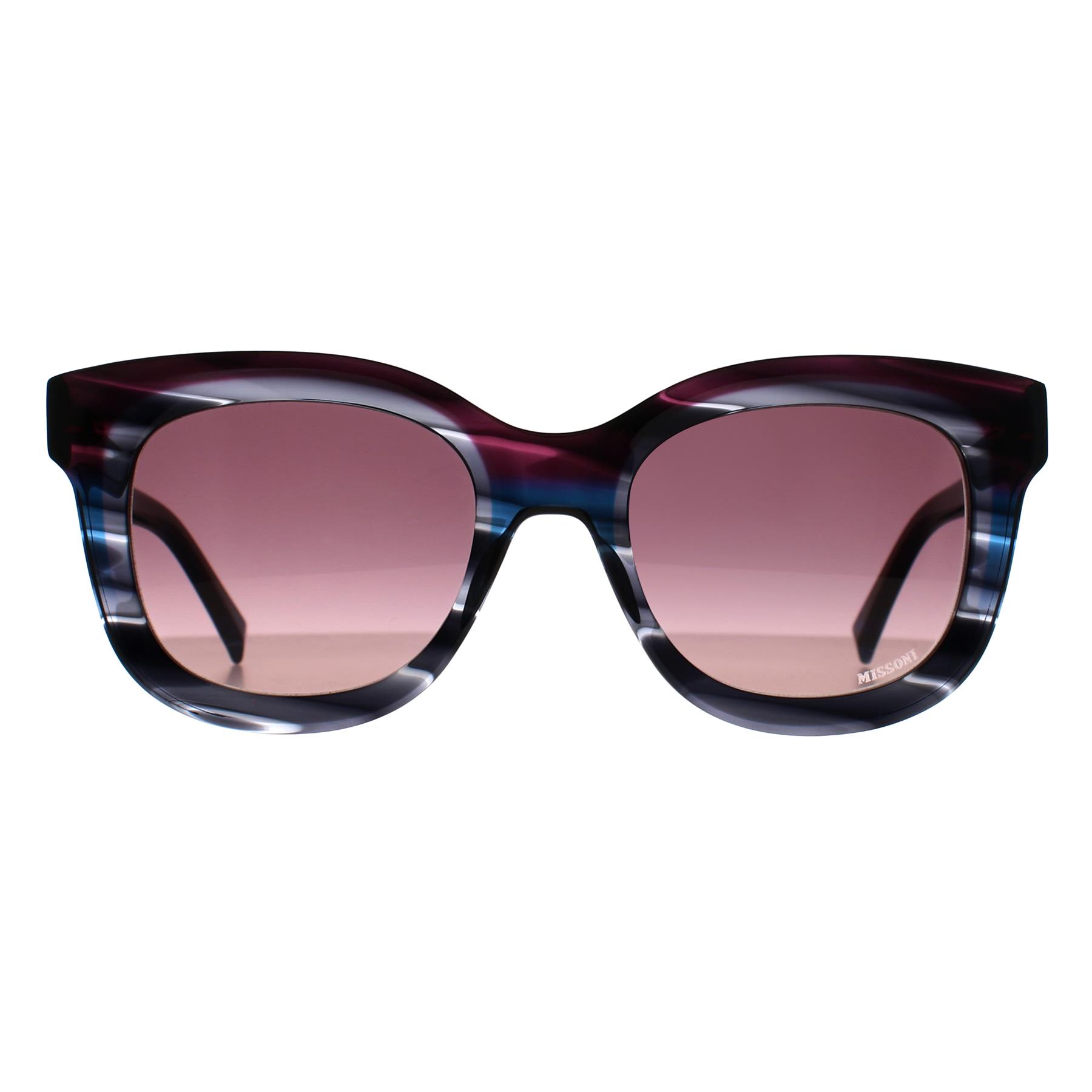 Missoni Women's   Blue Square Purple Gradient Mis 0110/S Sunglasses , BrandAlley