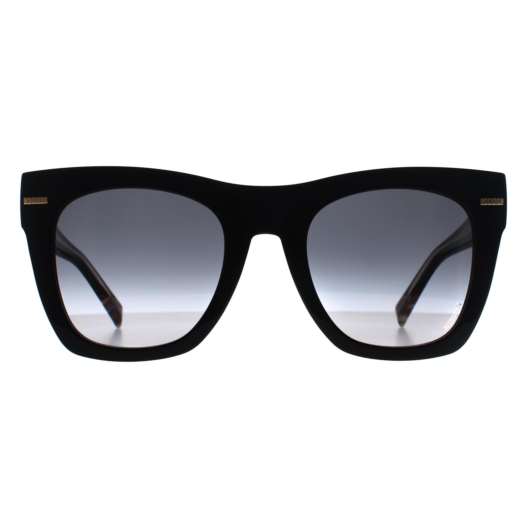 Missoni Women's  Square Female Black Gray Gradient MIS 0069/S Sunglasses , BrandAlley
