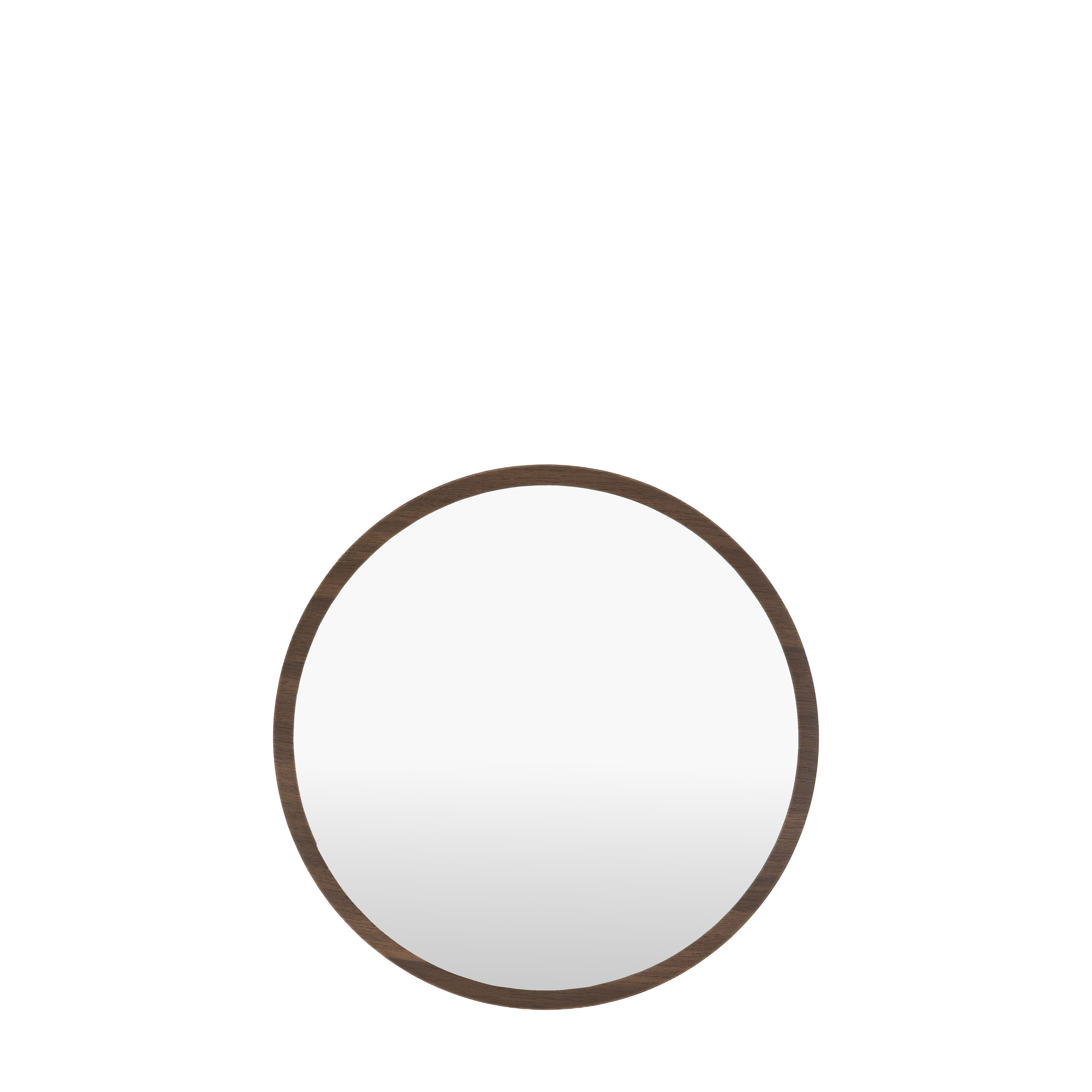 Gallery Living    Brown Widdershins Round Mirror - 60Cm in Size 60cm, BrandAlley