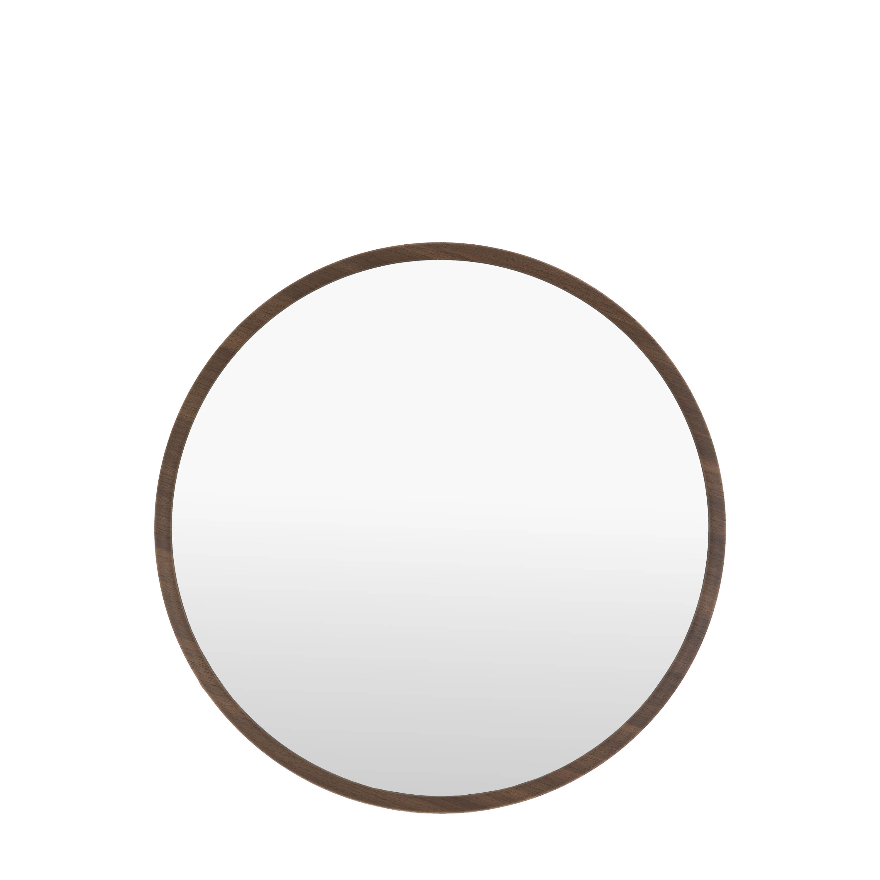 Gallery Living    Brown Halcyon Round Mirror - 80Cm in Size 80cm, BrandAlley
