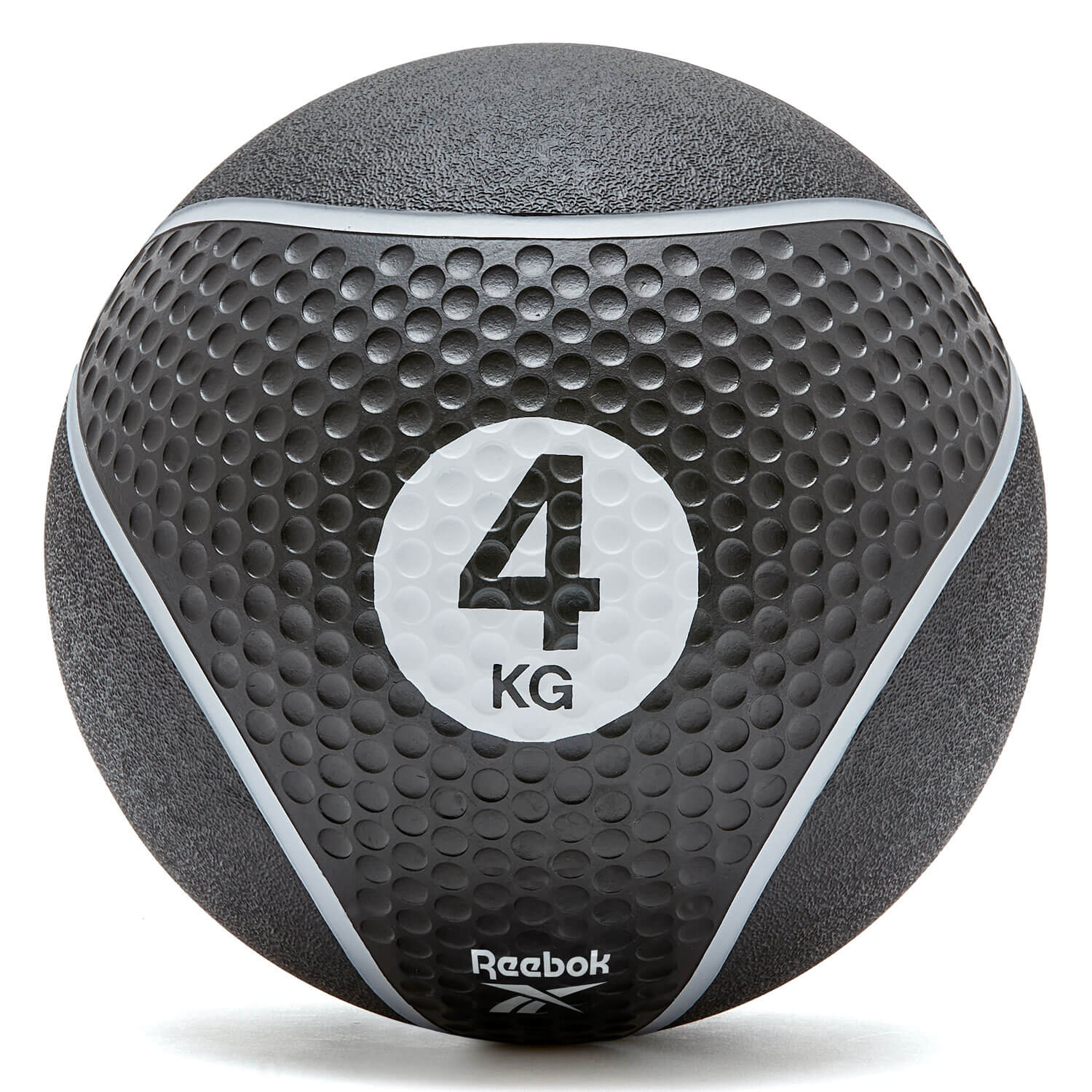 Reebok    Black 4Kg Medicine Ball 19 Cm Dual-Textured , BrandAlley