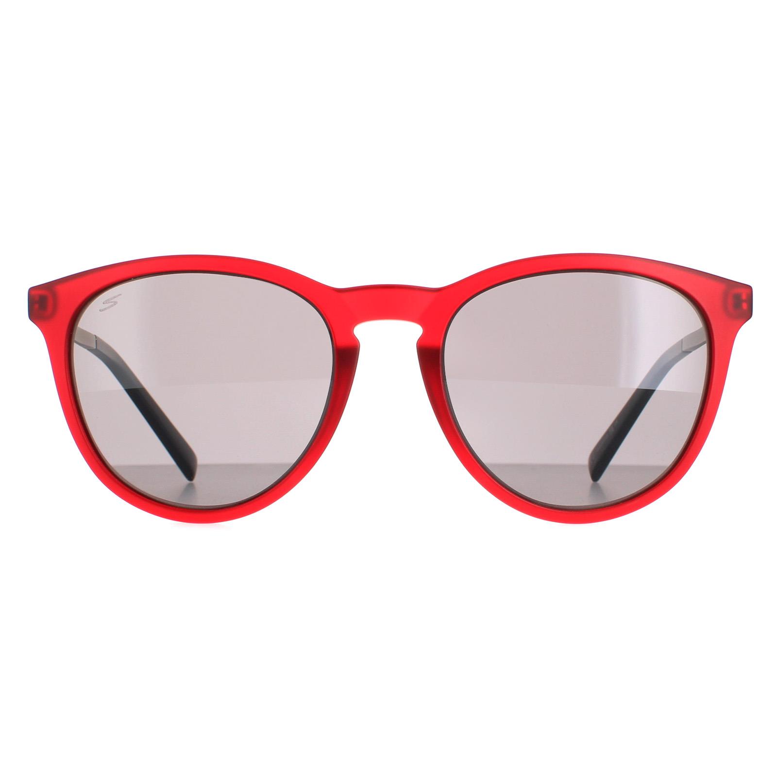 Serengeti Men's   Pink Round Black Brawley Sunglasses , BrandAlley