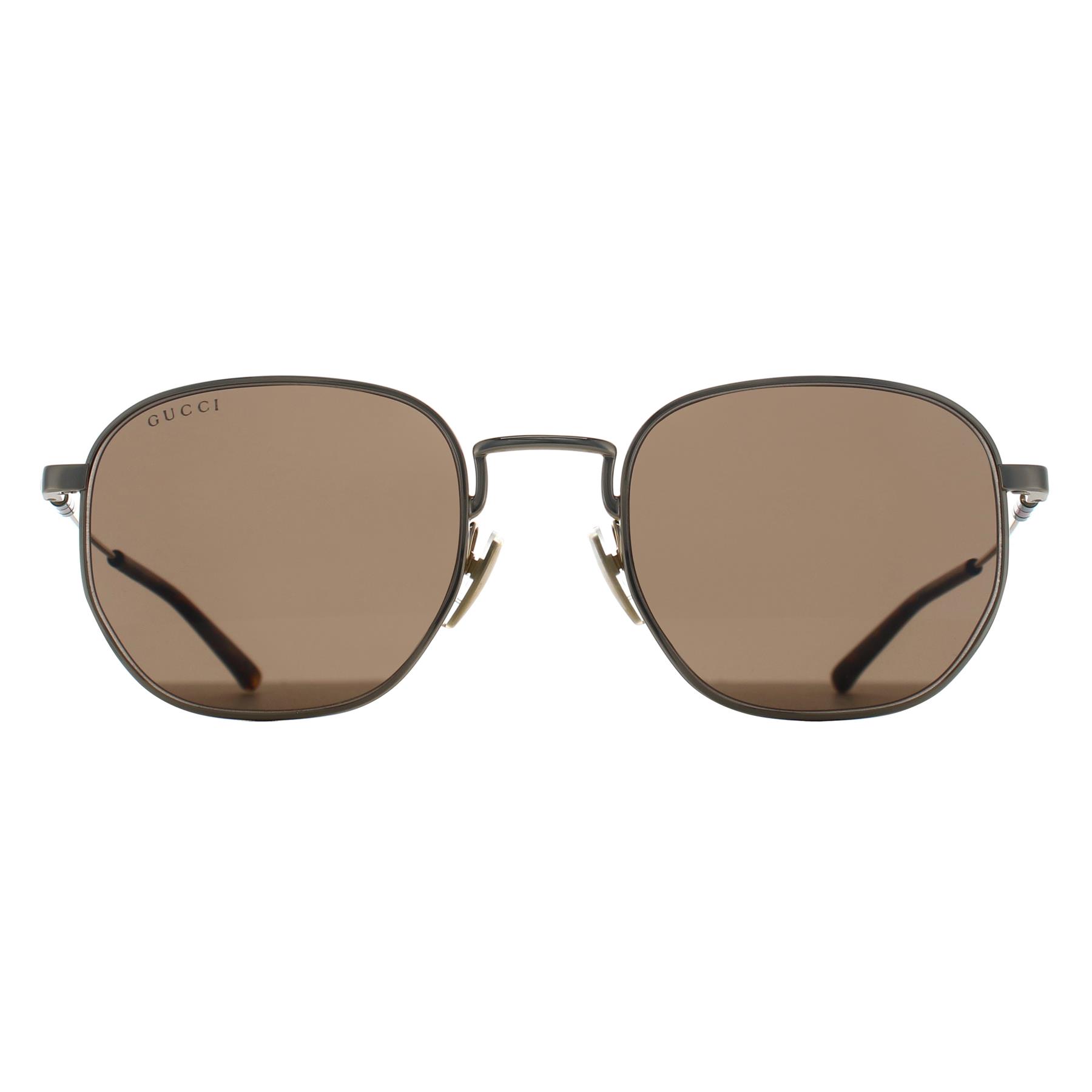 Gucci Men's   Gold Square Male Grey Gg2095s Sunglasses , BrandAlley