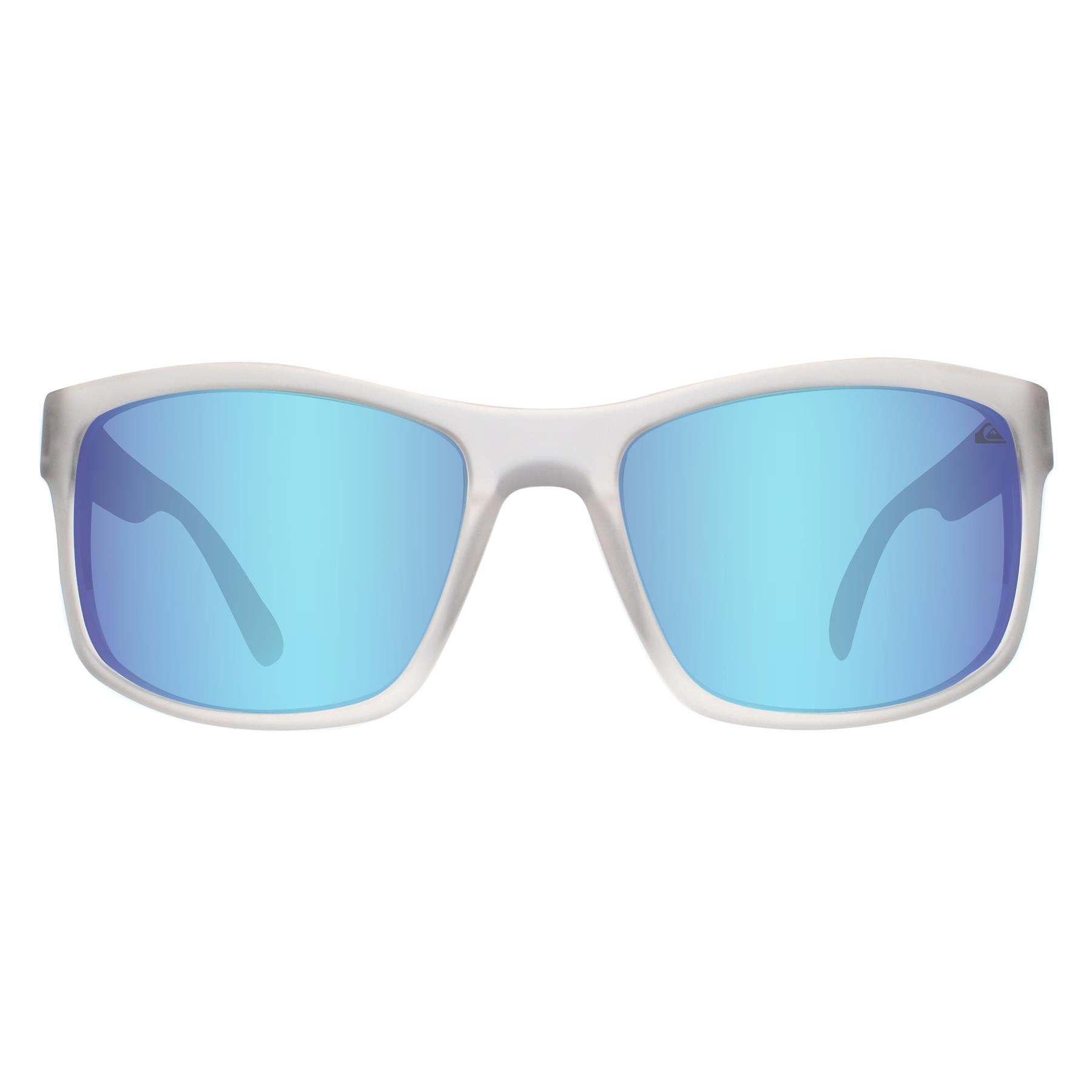 Quiksilver Men's   Transparent Wrap Male Clear Blue Mirrored Qs4005 Sunglasses , BrandAlley