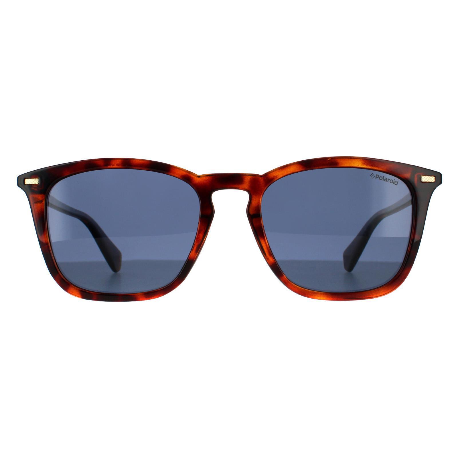 Polaroid Men's   Brown Square Gray Polarised Pld 2085/S Sunglasses , BrandAlley