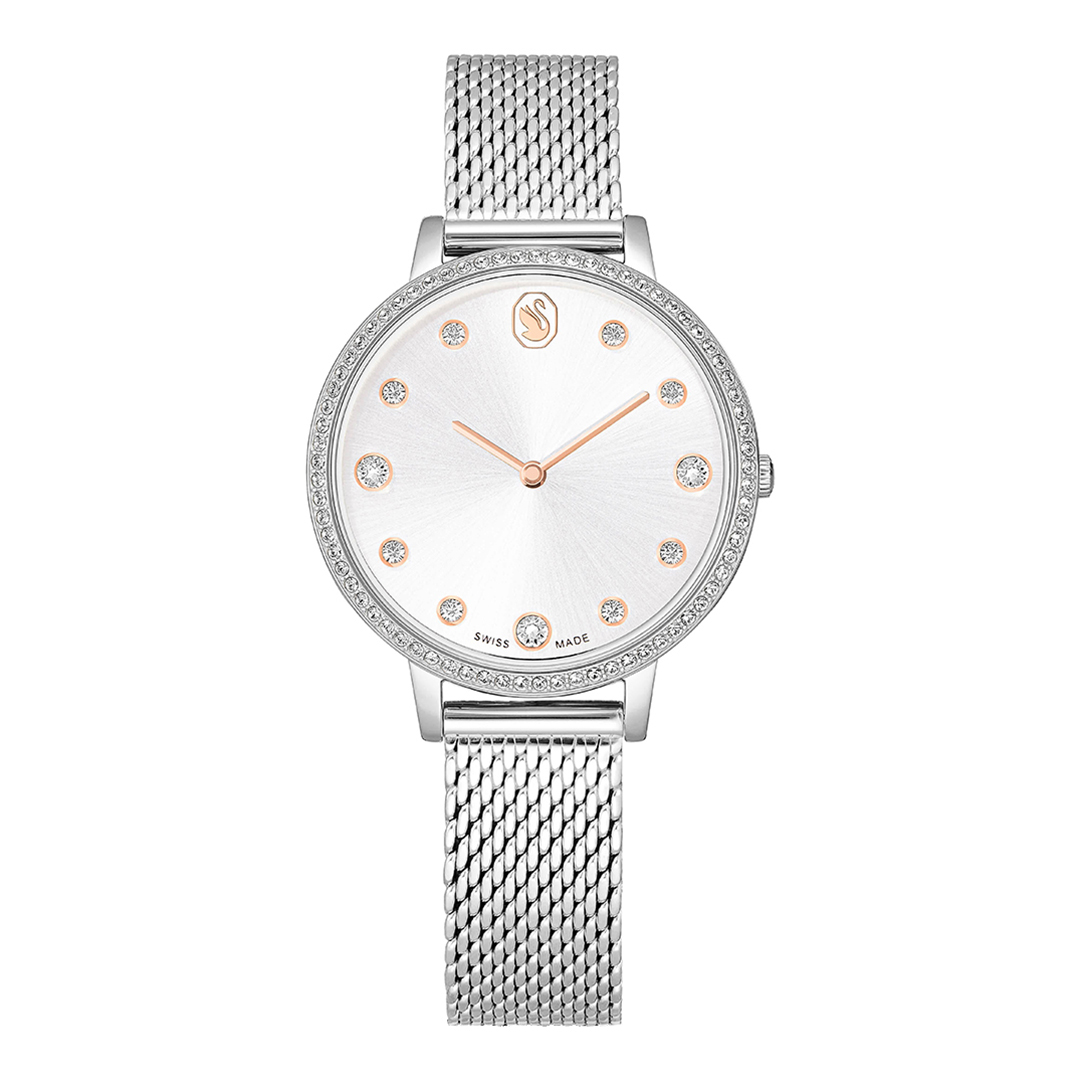 SWAROVSKI Women's   Silver Swiss Clarica Watch in Size 11, BrandAlley