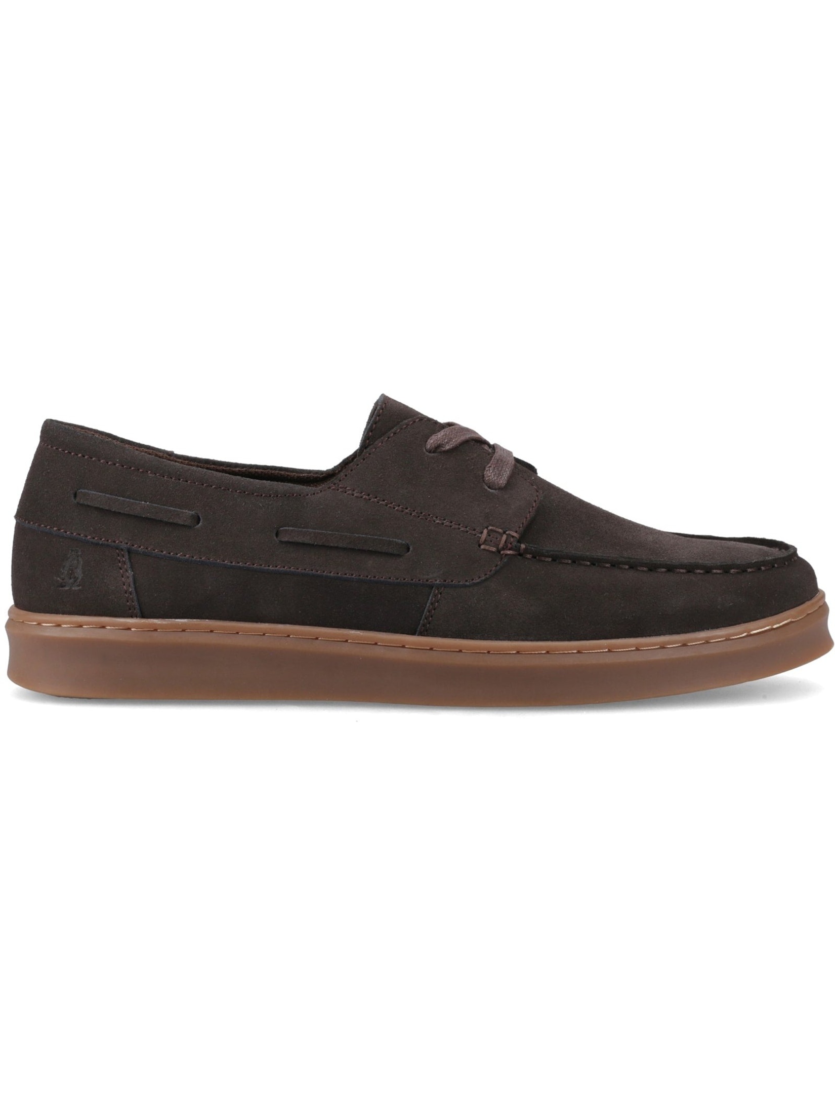 Hush Puppies Men's  Brown Madden Boat Shoe Deck Shoes in Size 11, BrandAlley