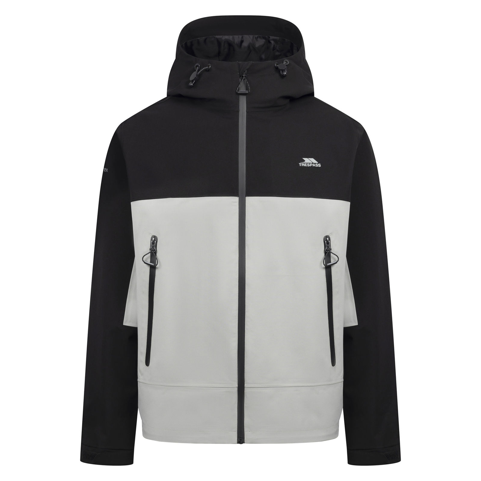 Trespass Men's  Waterproof Jacket Ewen Mixed Black in Size XL, BrandAlley