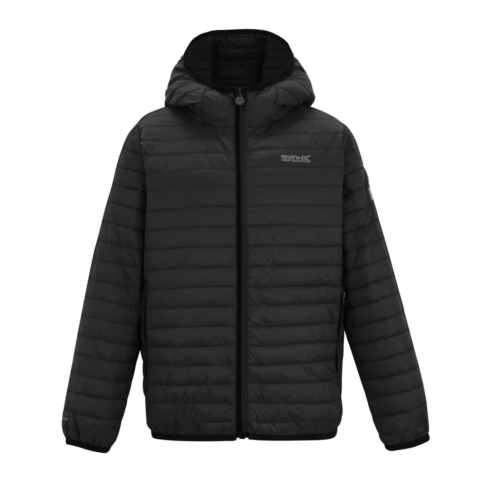 Regatta Boys  Jacket Hillpack Polyamide Black in Size 11/12 Years, BrandAlley