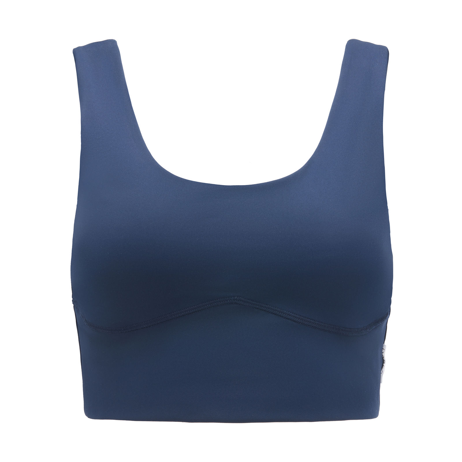 Dare2B Women's   Navy Sports Bra Refresh Recycled Polyester in Size M, BrandAlley