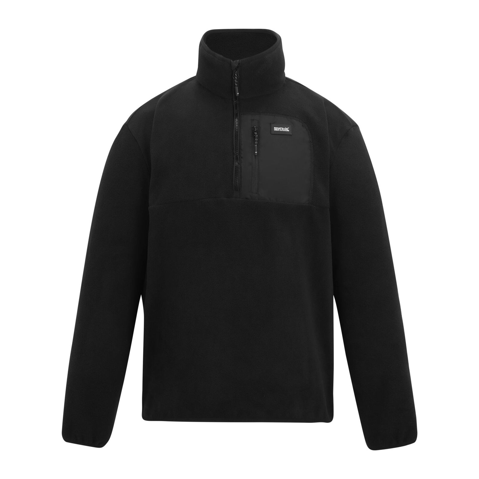 Regatta Men's  Fleece Frankie Polyester Black in Size 4XL, BrandAlley