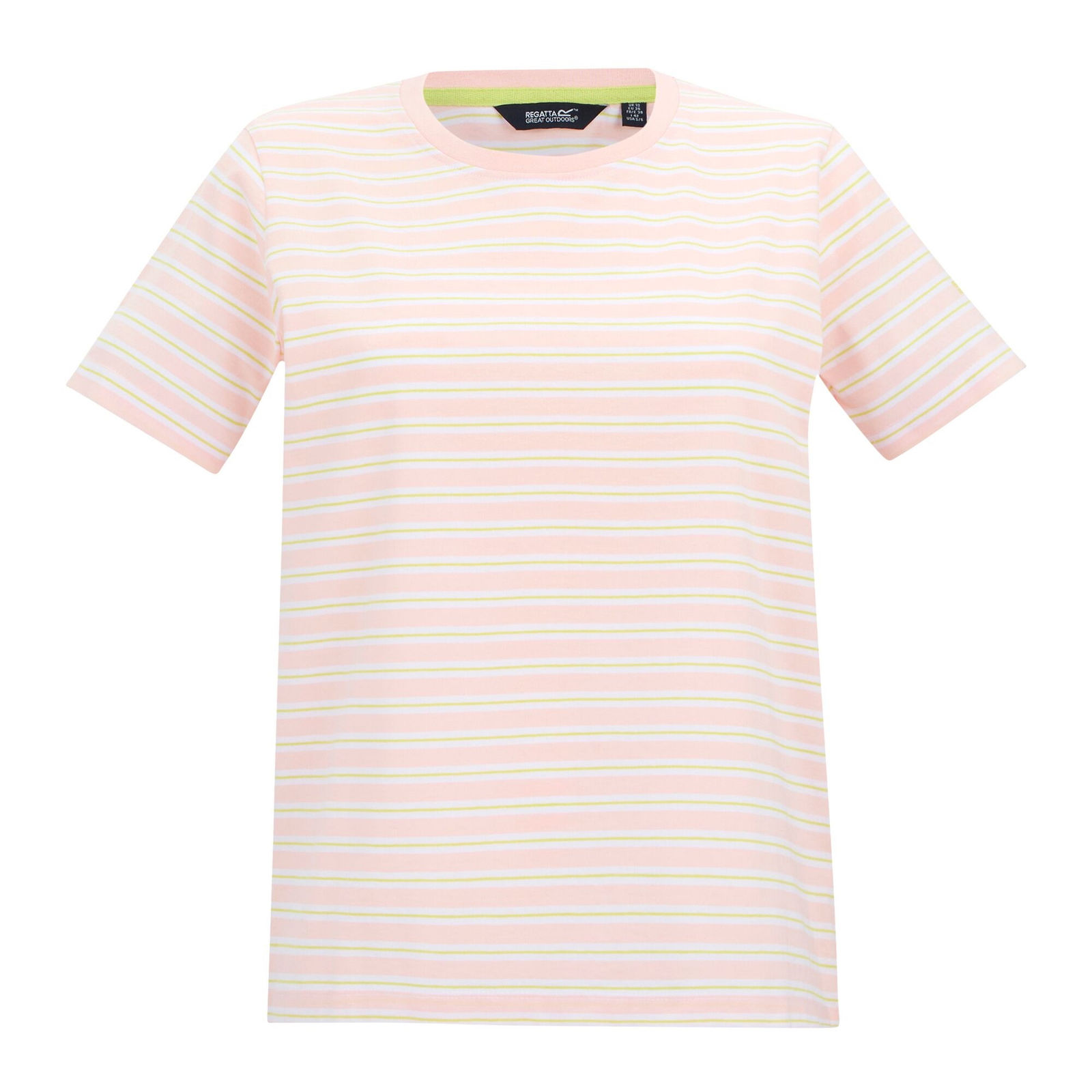 Regatta Women's  T-Shirt Bayletta BCI Cotton Pink Haze in Size 26, BrandAlley