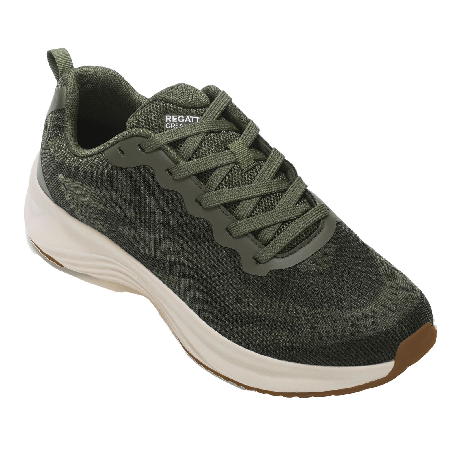 Regatta Men's  Trainers Marine Sport II Mixed Dark Khaki in Size 10, BrandAlley
