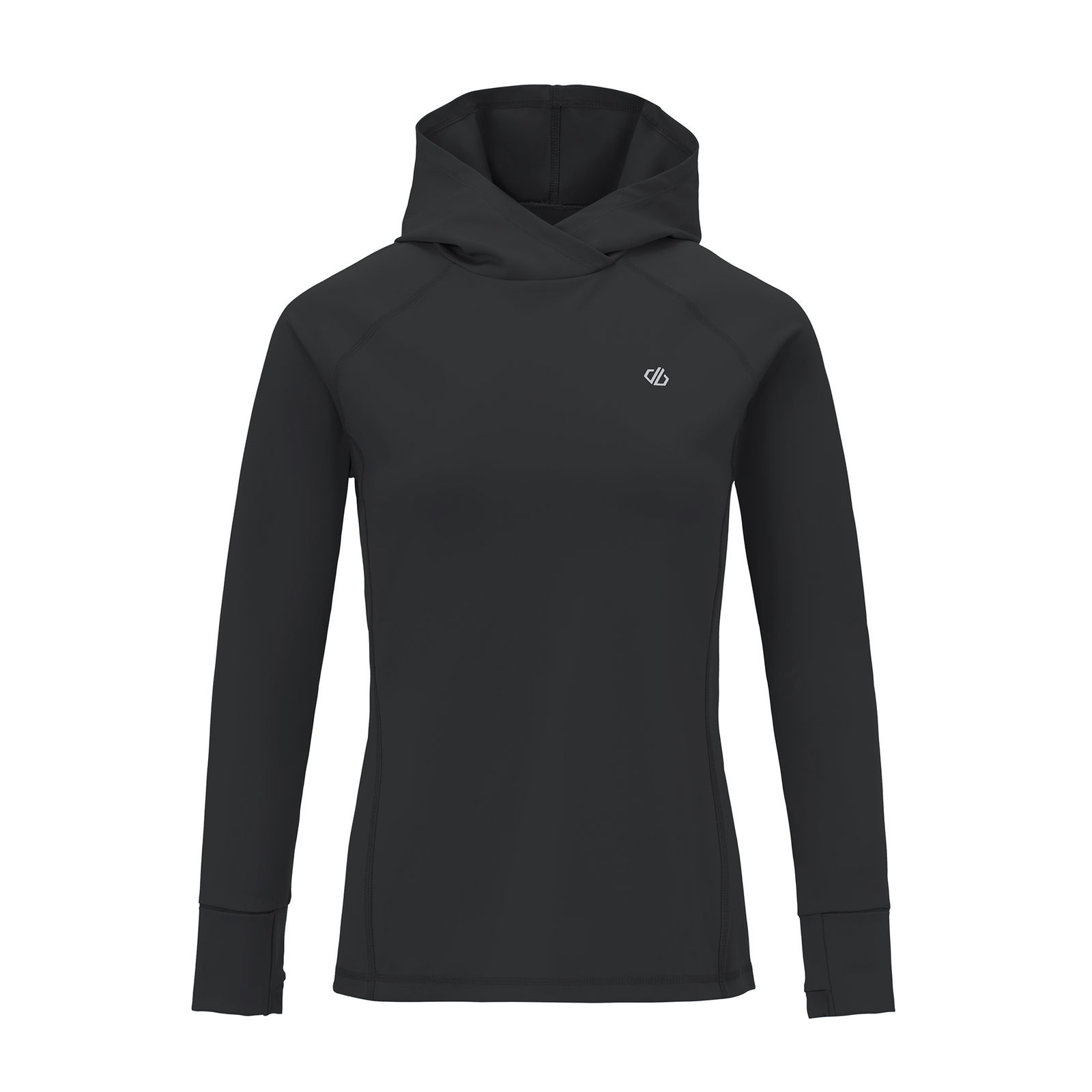 Dare2B Women's   Black Hoodie Refresh Recycled Polyester in Size 20, BrandAlley