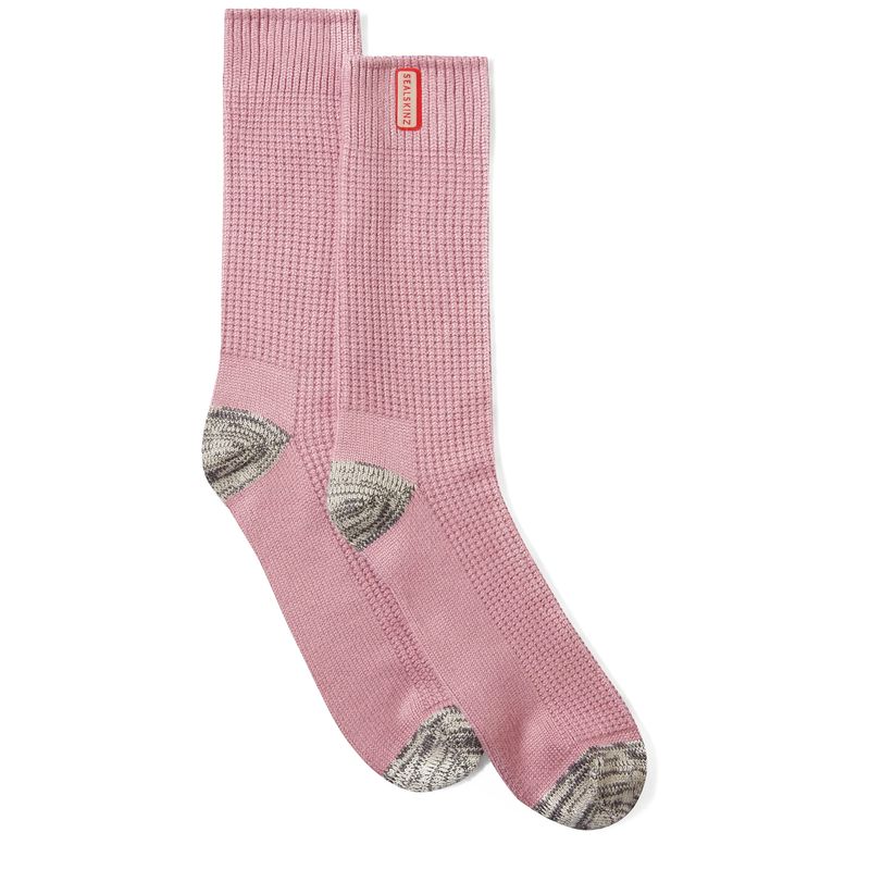 Sealskinz Men's   Pink Bradenham Socks in Size Medium, BrandAlley