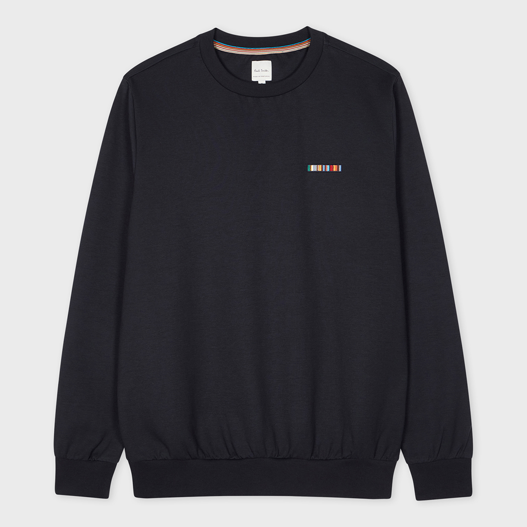 PAUL SMITH Men's   Navy Crew Neck Jumper in Size L, BrandAlley