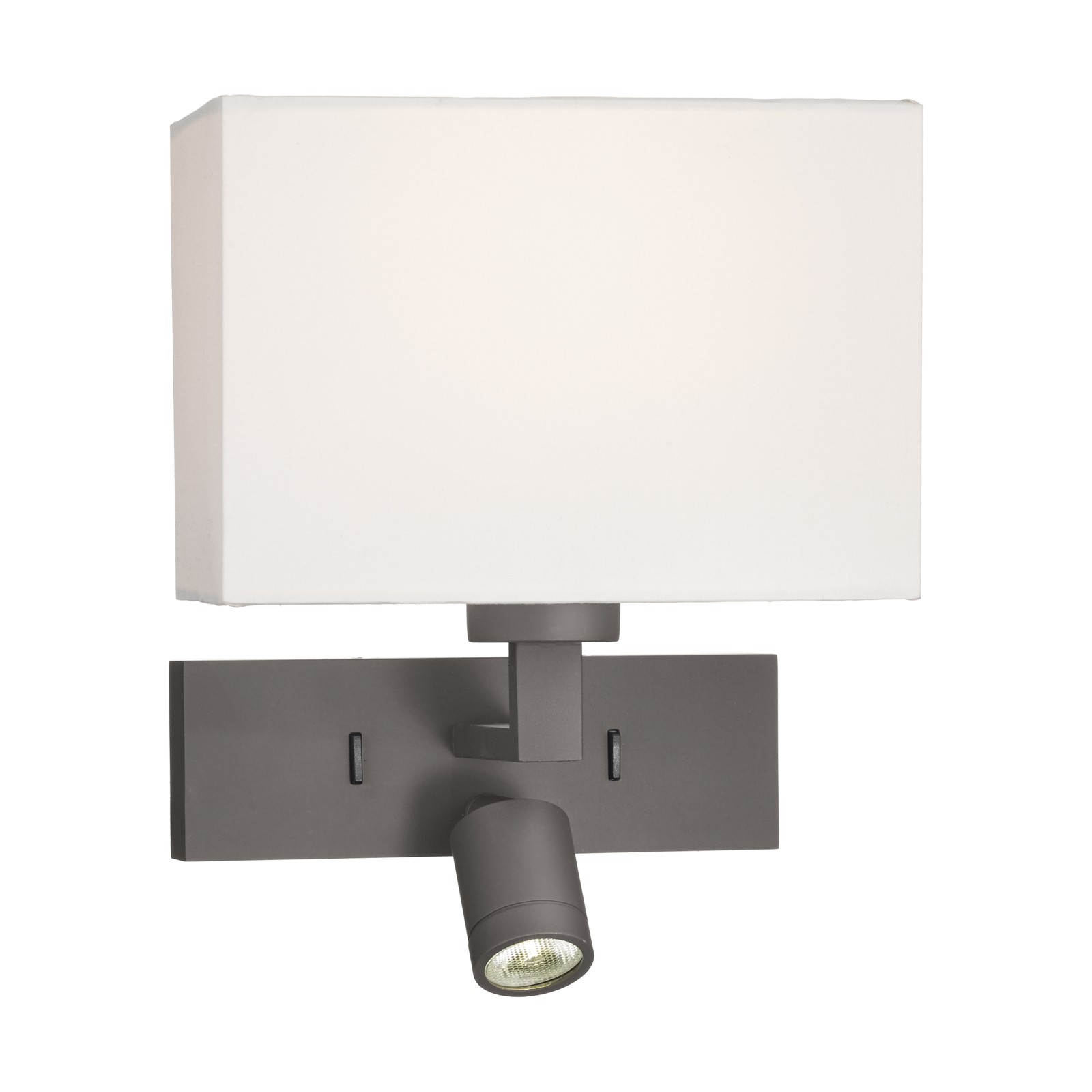 The Lighting Studio    Grey Modena Wall Light With Led In Bronze (Bracket Only), BrandAlley