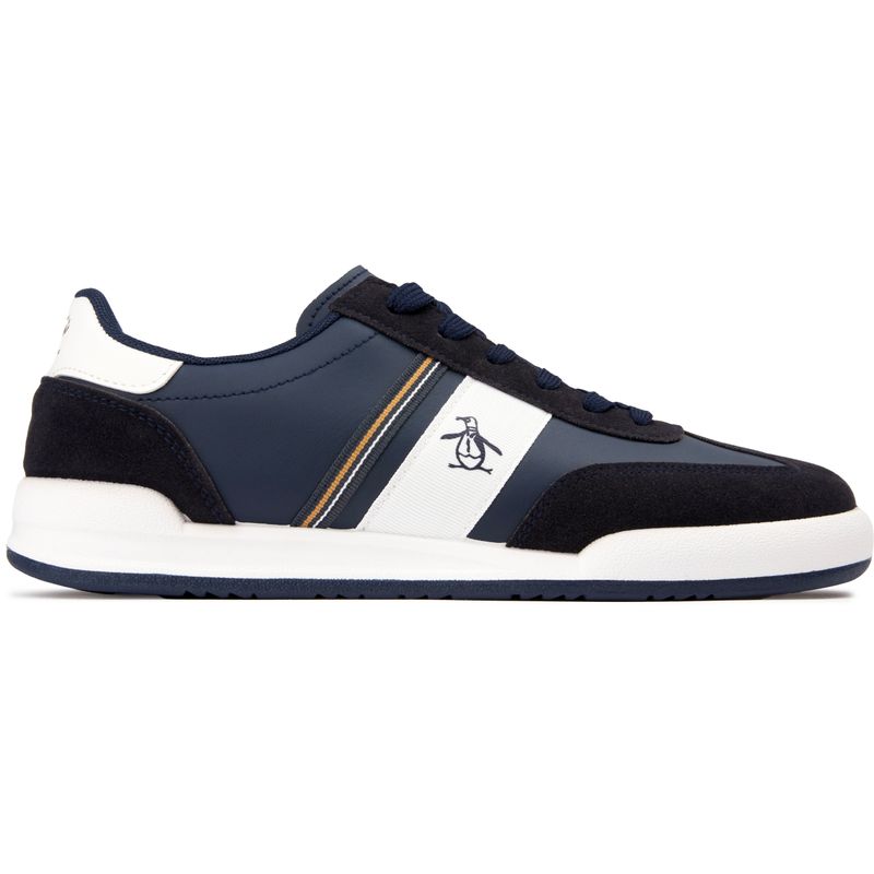 Original Penguin Men's   Blue Gaz Trainers in Size 9, BrandAlley