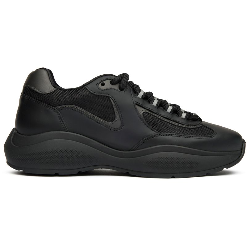 Cleens Men's   Black Podium Trainers in Size 8, BrandAlley