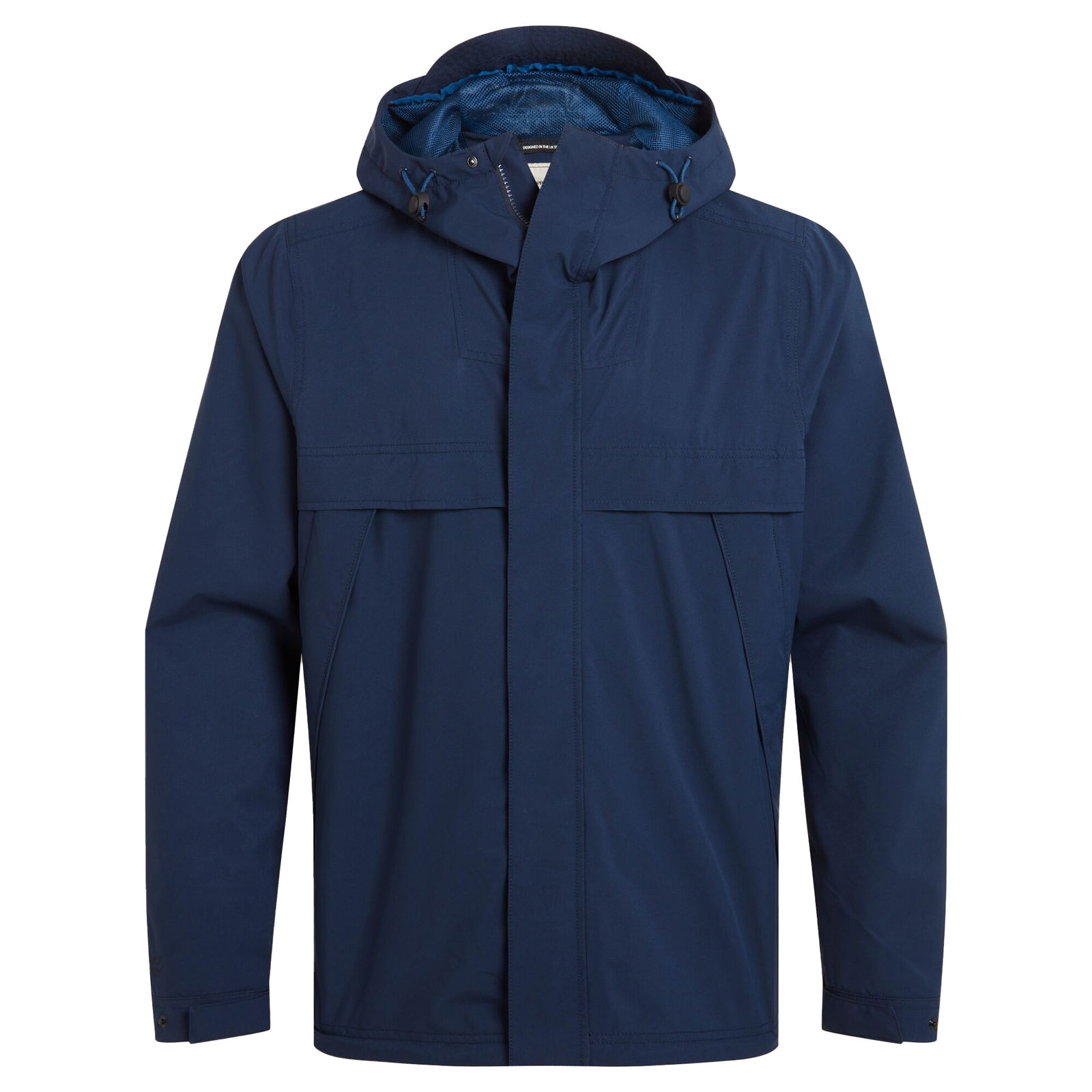 Craghoppers Men's  Waterproof Jacket National Trust Keskadale Recycled Polyester Blue Navy in Size M, BrandAlley