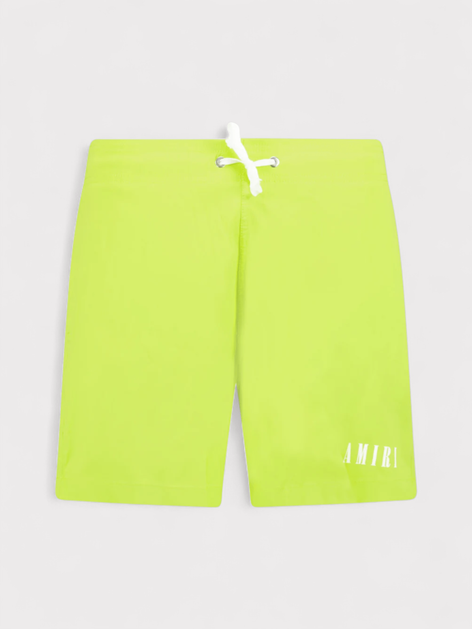 Amiri Men's  Core Logo Swimtrunk Lime in Size L, BrandAlley