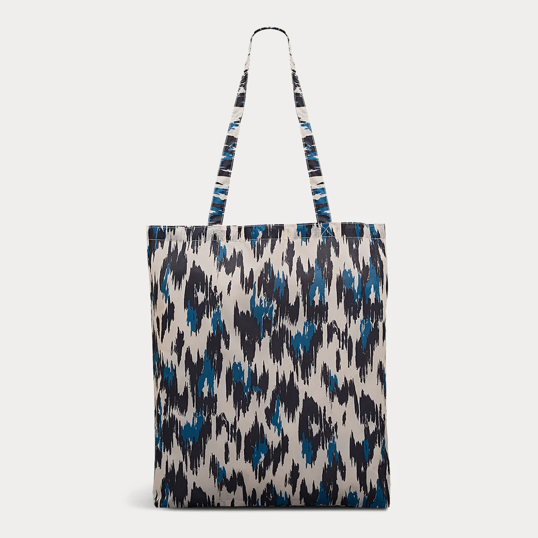 Radley Women's   White Chalk Abstract Animal Responsible Foldaway Bag in Size 23, BrandAlley